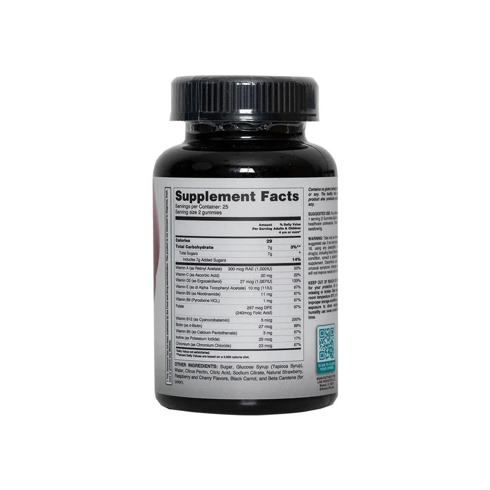 Livs Women's Multivitamin with Berries Flavor 50 Gummies