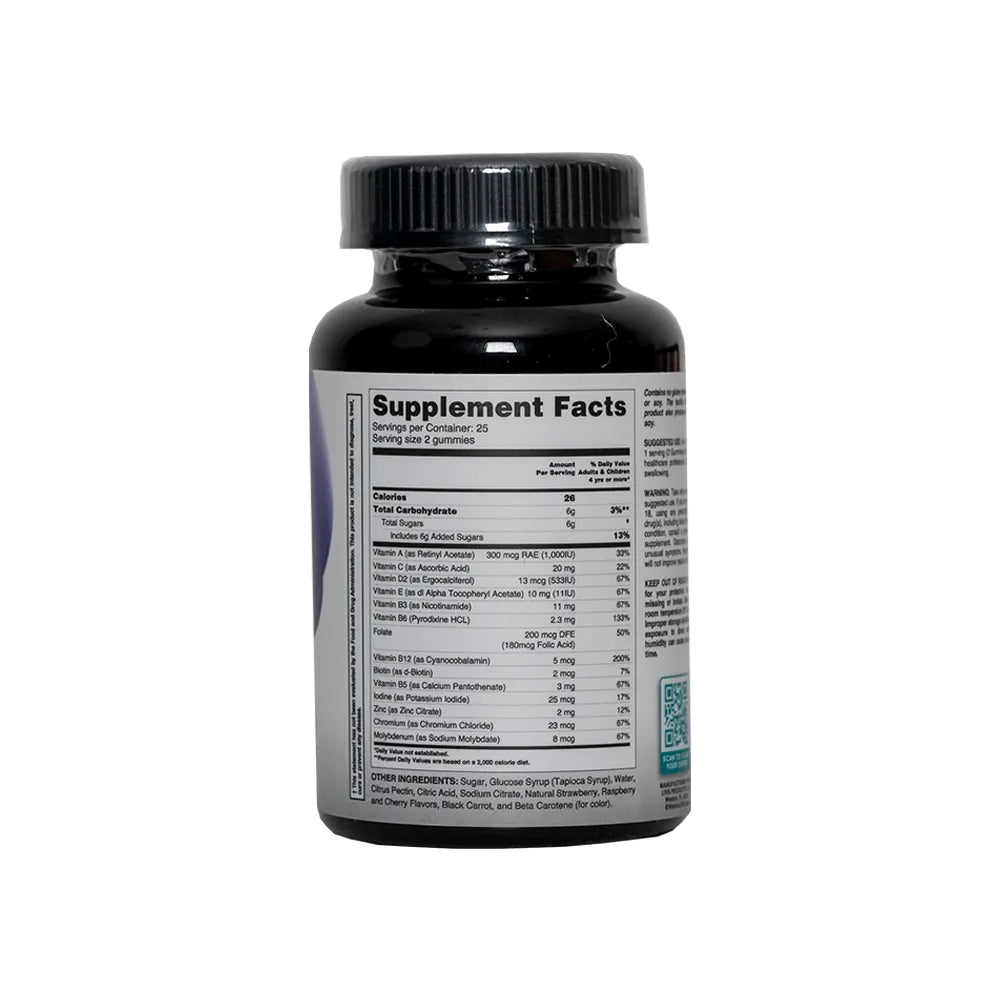 Livs Men's Multivitamin with Berries Flavor 50 Gummies