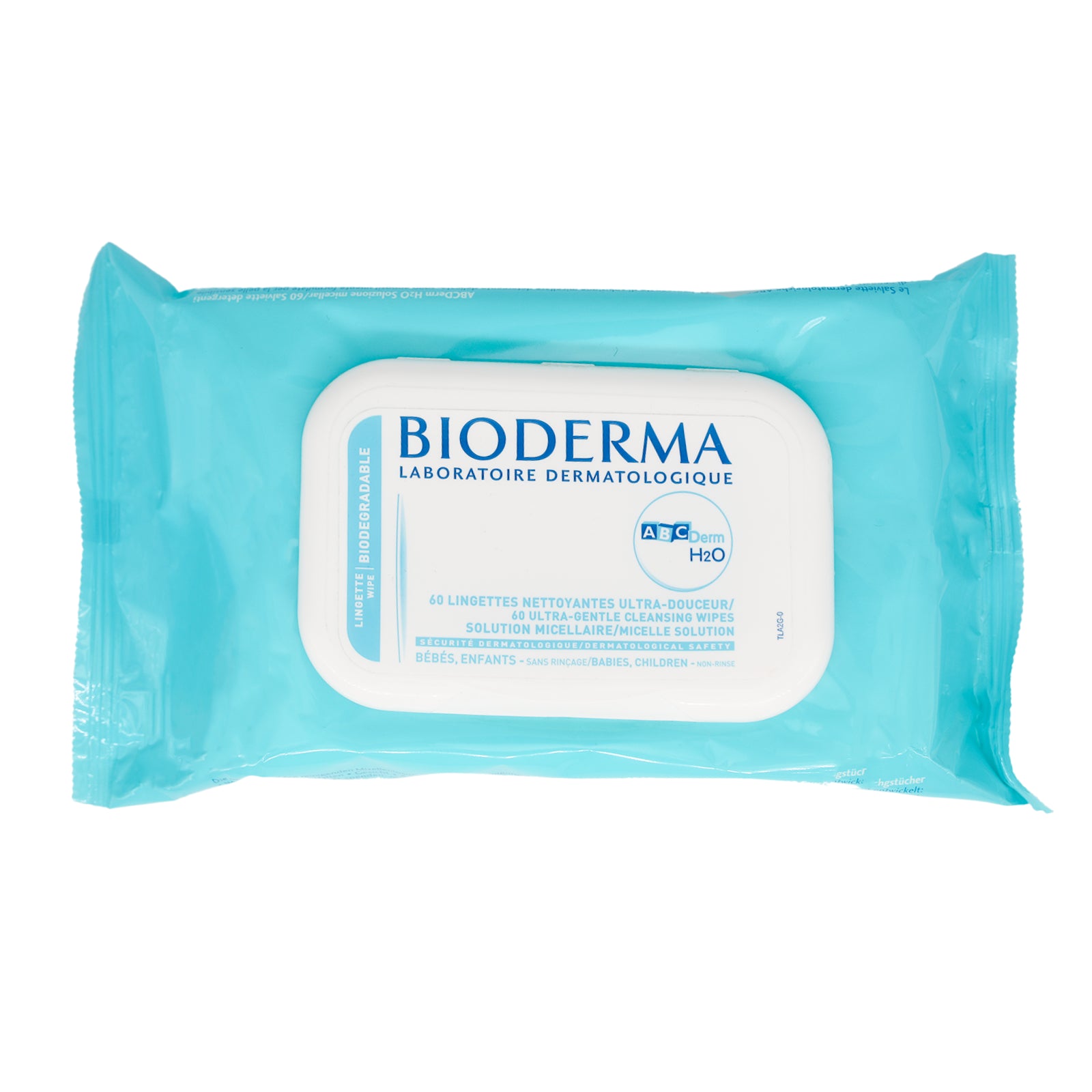 Bioderma ABC Derm H2O Wipes 60'S for skin cleaning