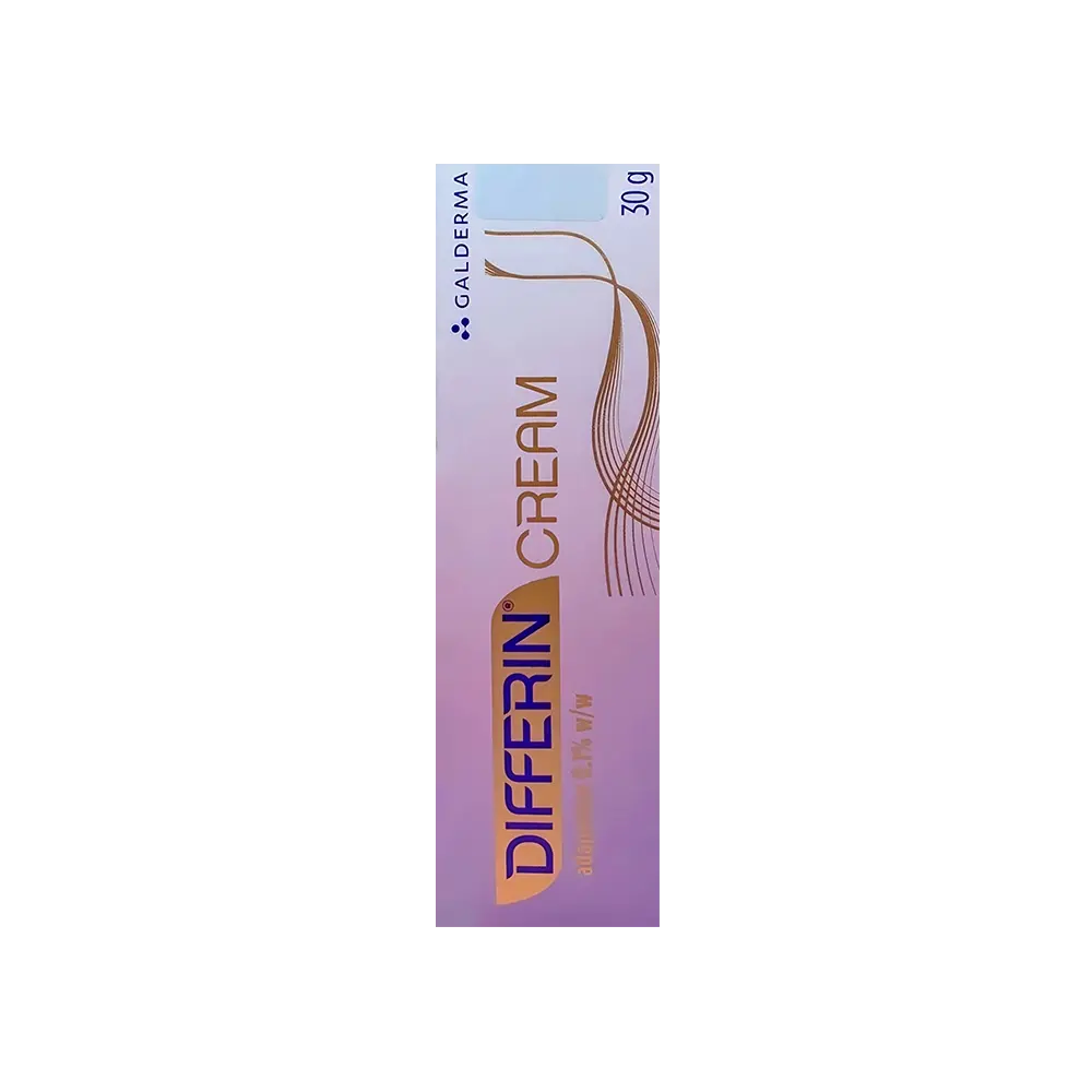 Differine Cream 0.1% Tube 30g for acne