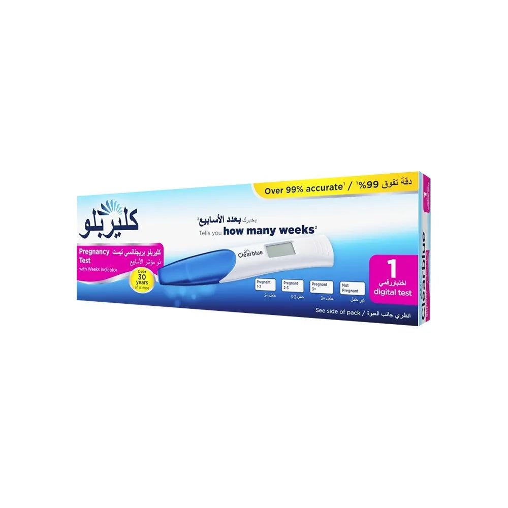 Clearblue Digital Pregnancy Test with Weeks Indicator 1 Pc