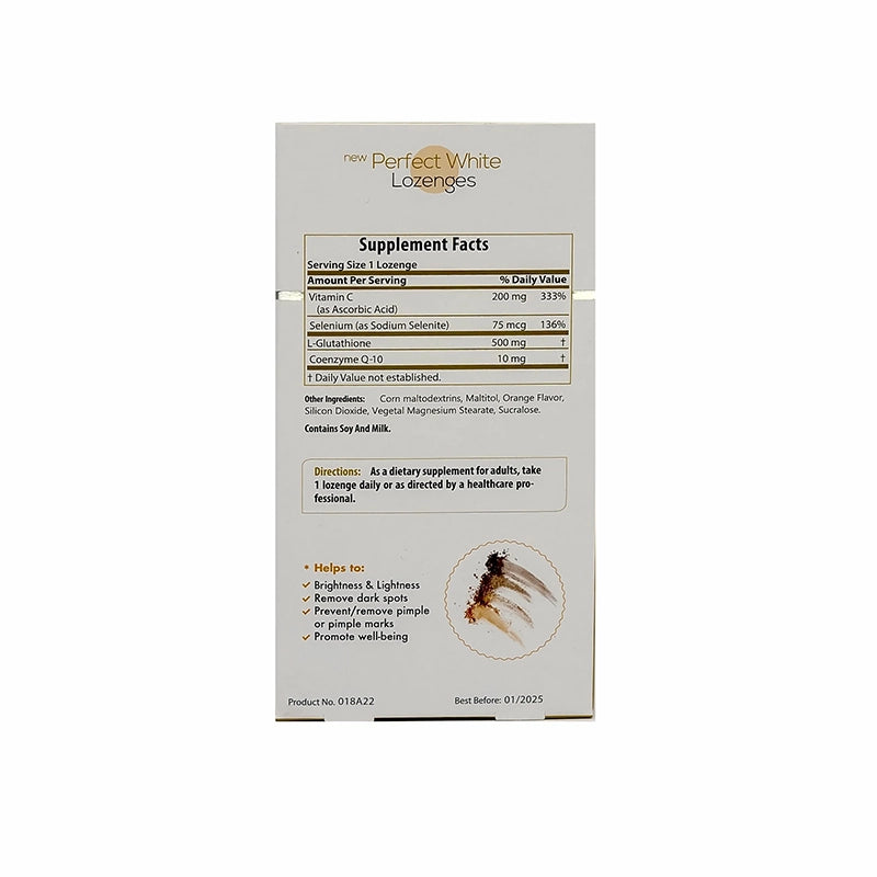 Perfect White Lozenges Orange Flavor 30 Pcs