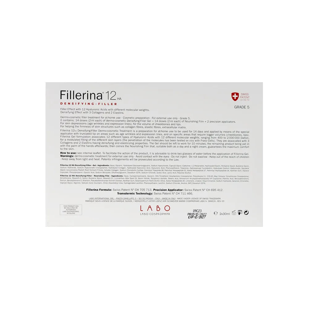 Fillerina 12 Densifying Filler Treatment Grade 5 - 2 Vials × 30 ml
