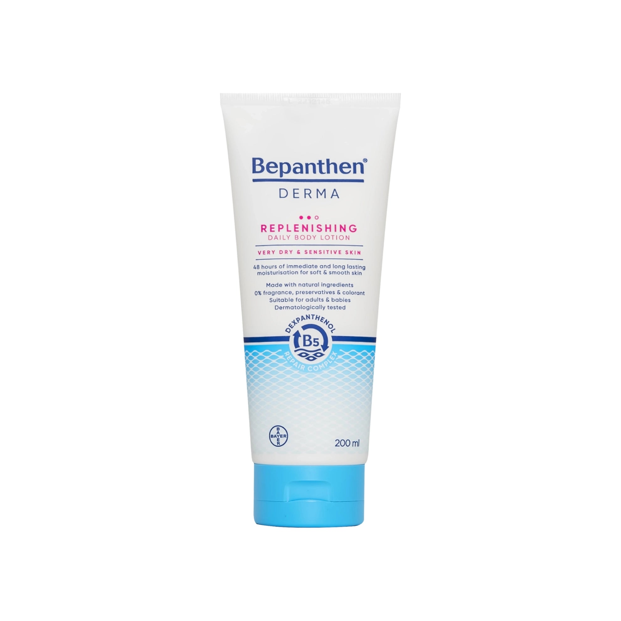 Bepanthen Derma Replenishing Body Lotion For Very Dry & Sensitive Skin 200 ml