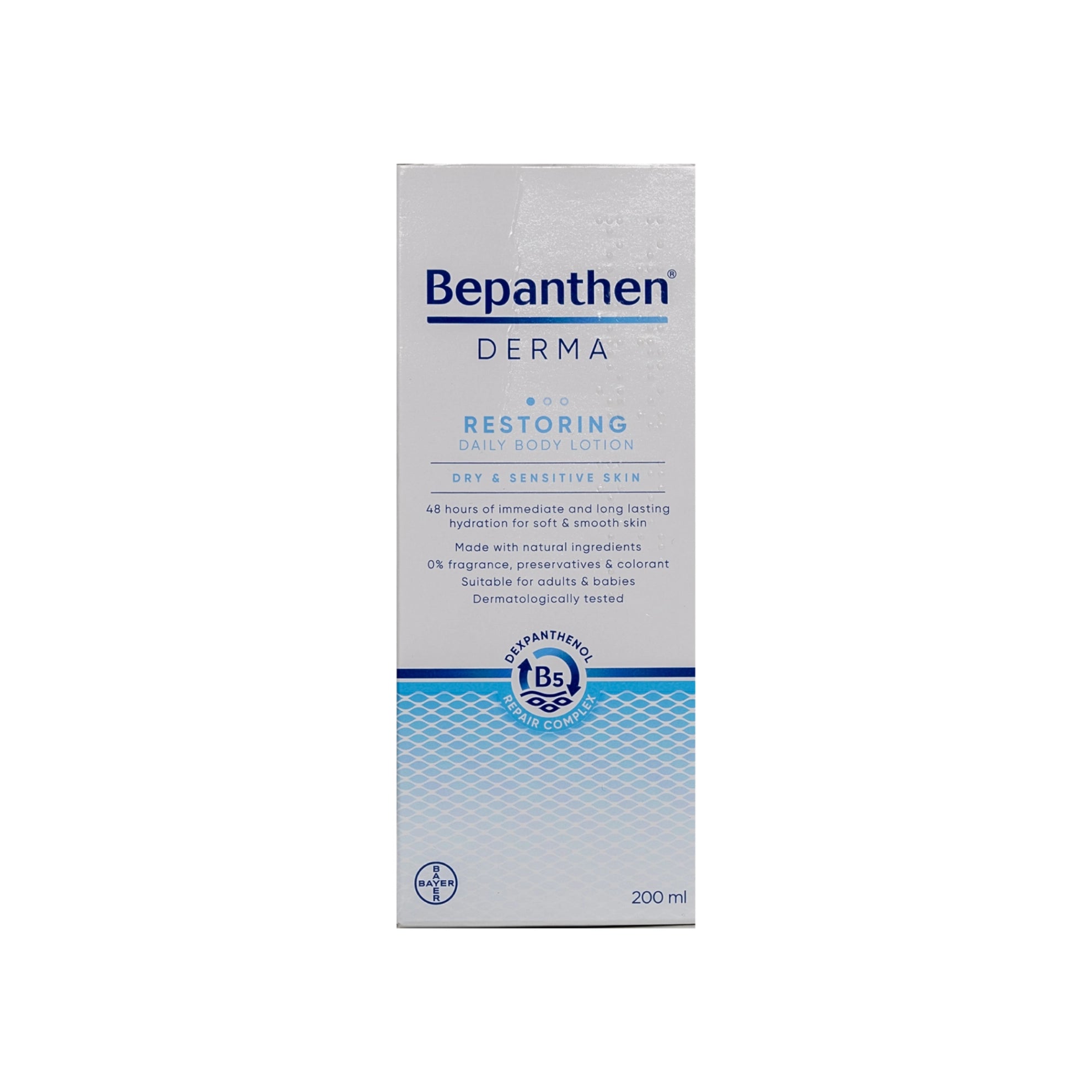 Bepanthen Derma Restoring Body Lotion For Dry & Sensitive Skin 200 ml