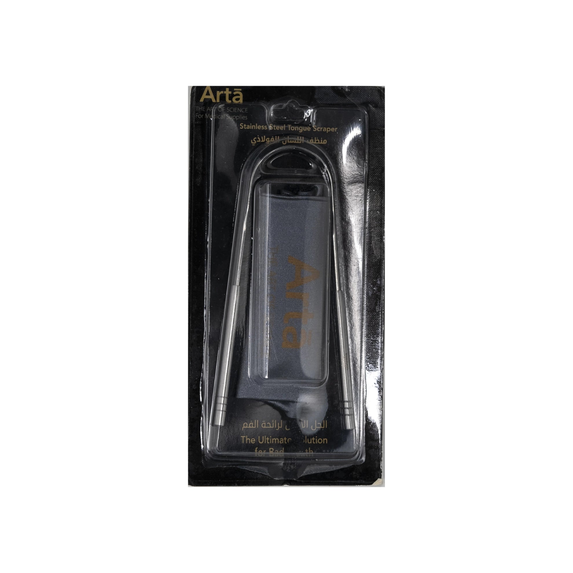 Arta Stainless Steel Tongue Scraper 1 Pc