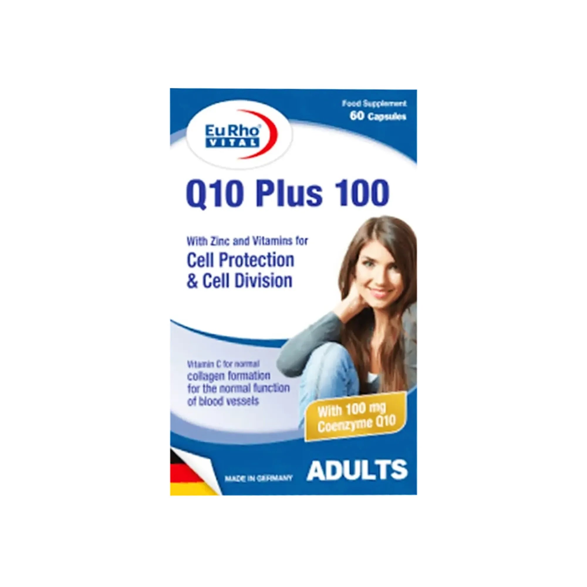Eurho Vital Q10 Plus 100 mg 60 Caps
