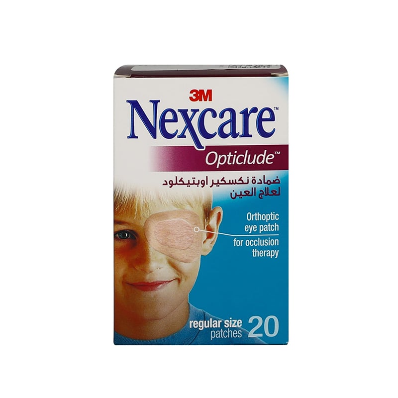 Nexcare Opticlude Orthoptic Regular Eye Patch 20'S
