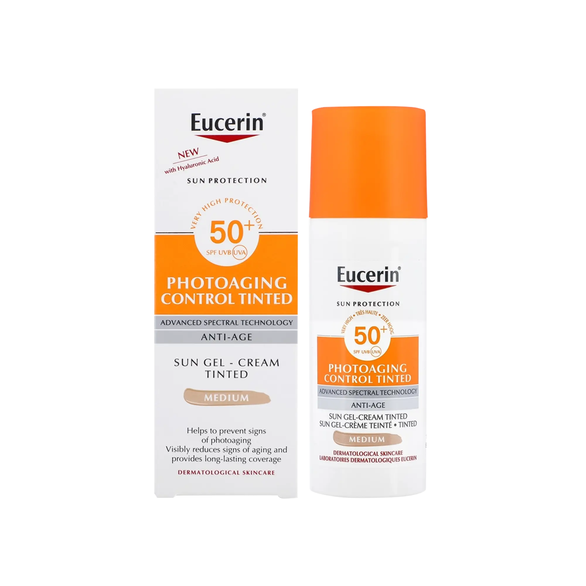 Eucerin Sun Cream  50+ CC MediumTinted