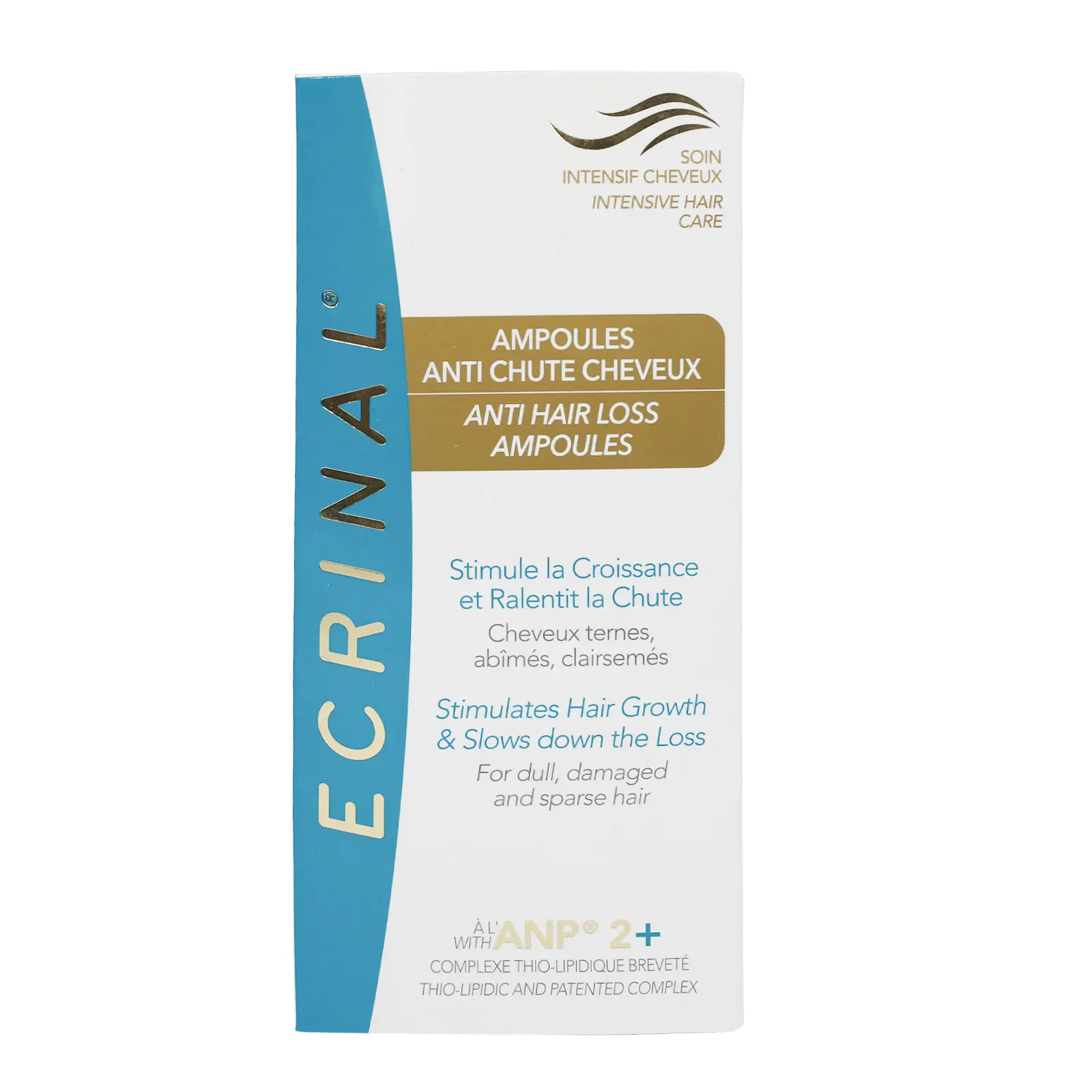 Ecrinal Ampoules ANP 40 8*5mL - Anti-hair loss