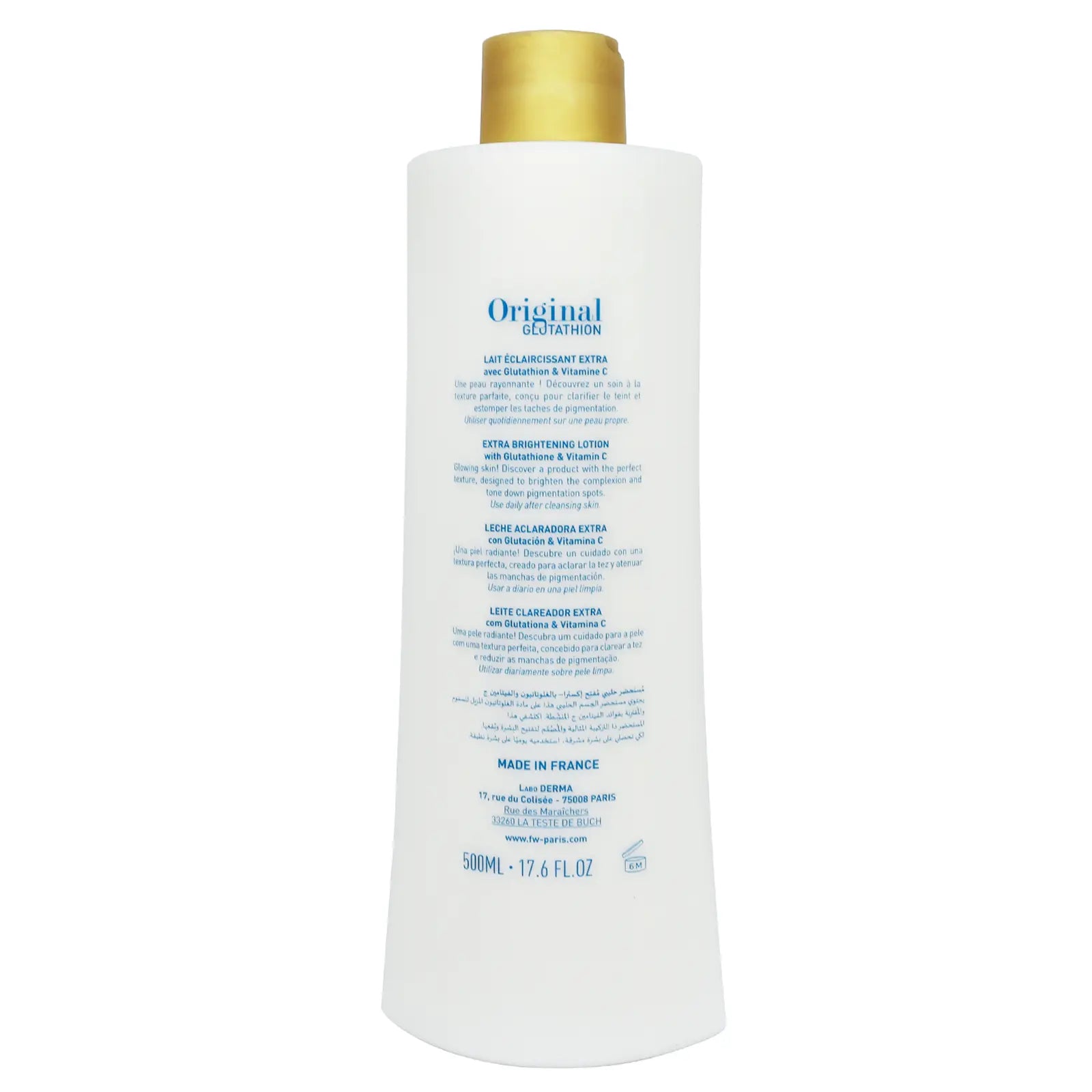 Fair & White Original Glutathion Body Lotion 500 ml