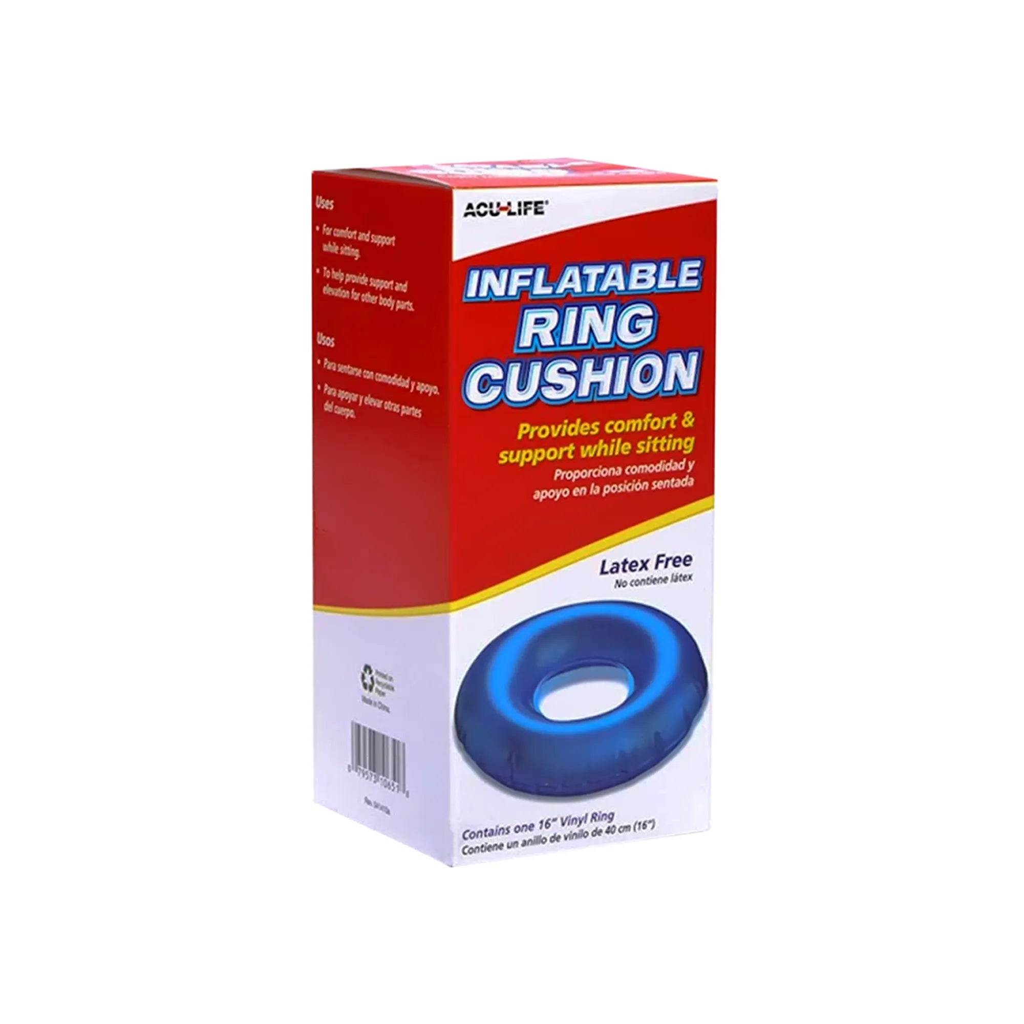 Acu-Life Inflatable Ring Cushion 1 Pc – Alsultan Pharmacy
