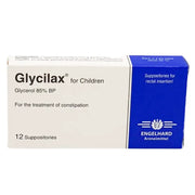 Glycilax child suppositories 12 suppositories for Constipation