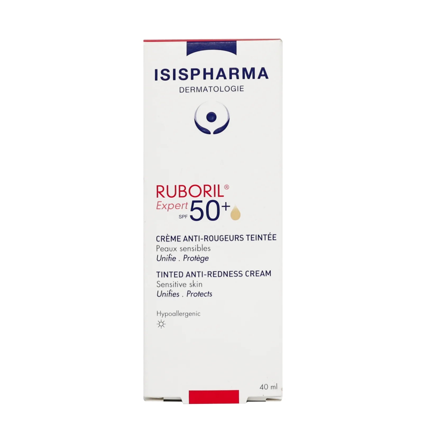 Isis Ruboril Expert SPF +50 Tinted Anti-Redness Cream 40 mL Isisru