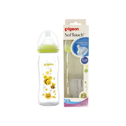 Pigeon Soft Touch Peristaltic Glass Bottle (Honey) 240 ml