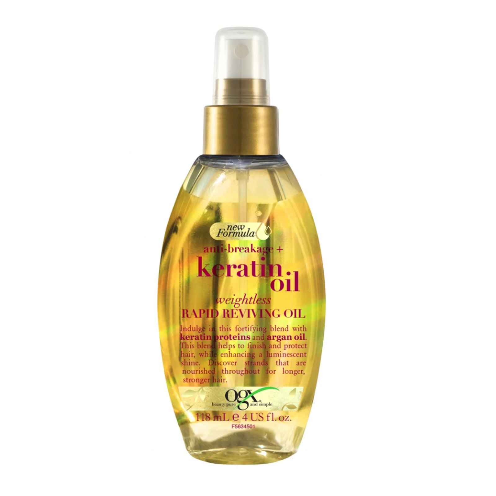 Ogx Keratin Oil Rapid Reviving Spray 118 ml