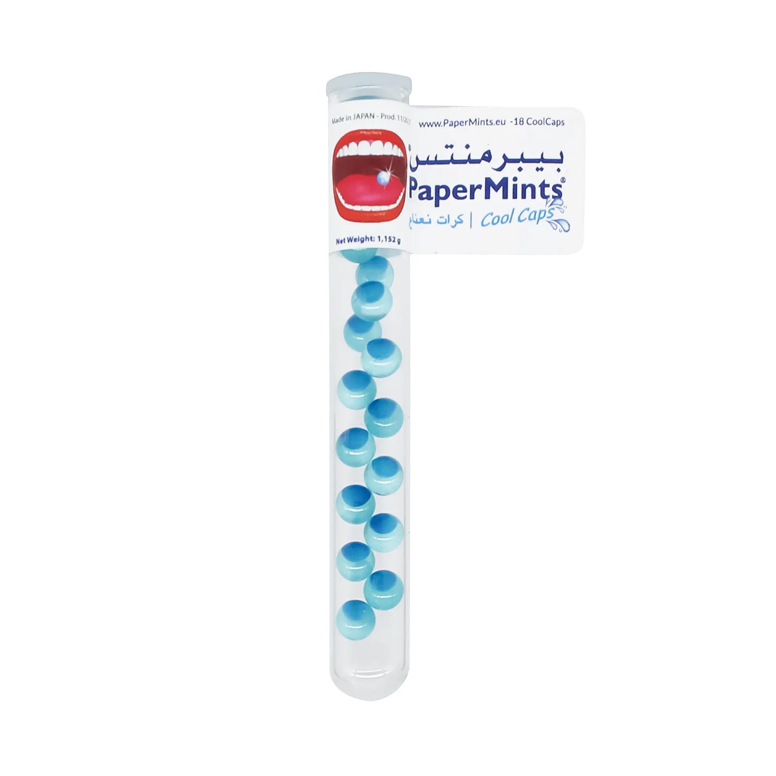 Paper Mints Cool Caps For Fresh Breath Tubes 18'S – Alsultan Pharmacy