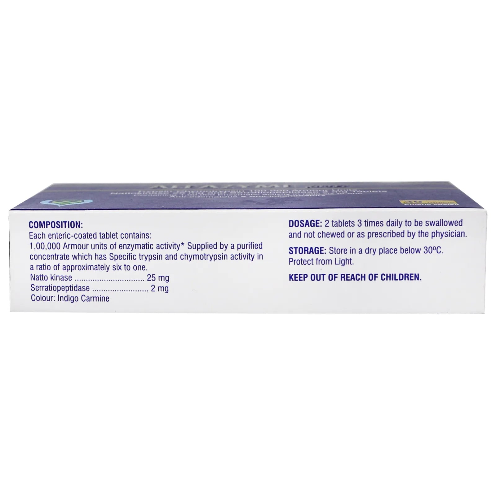 Alfazyme Forte Tabs 30'S