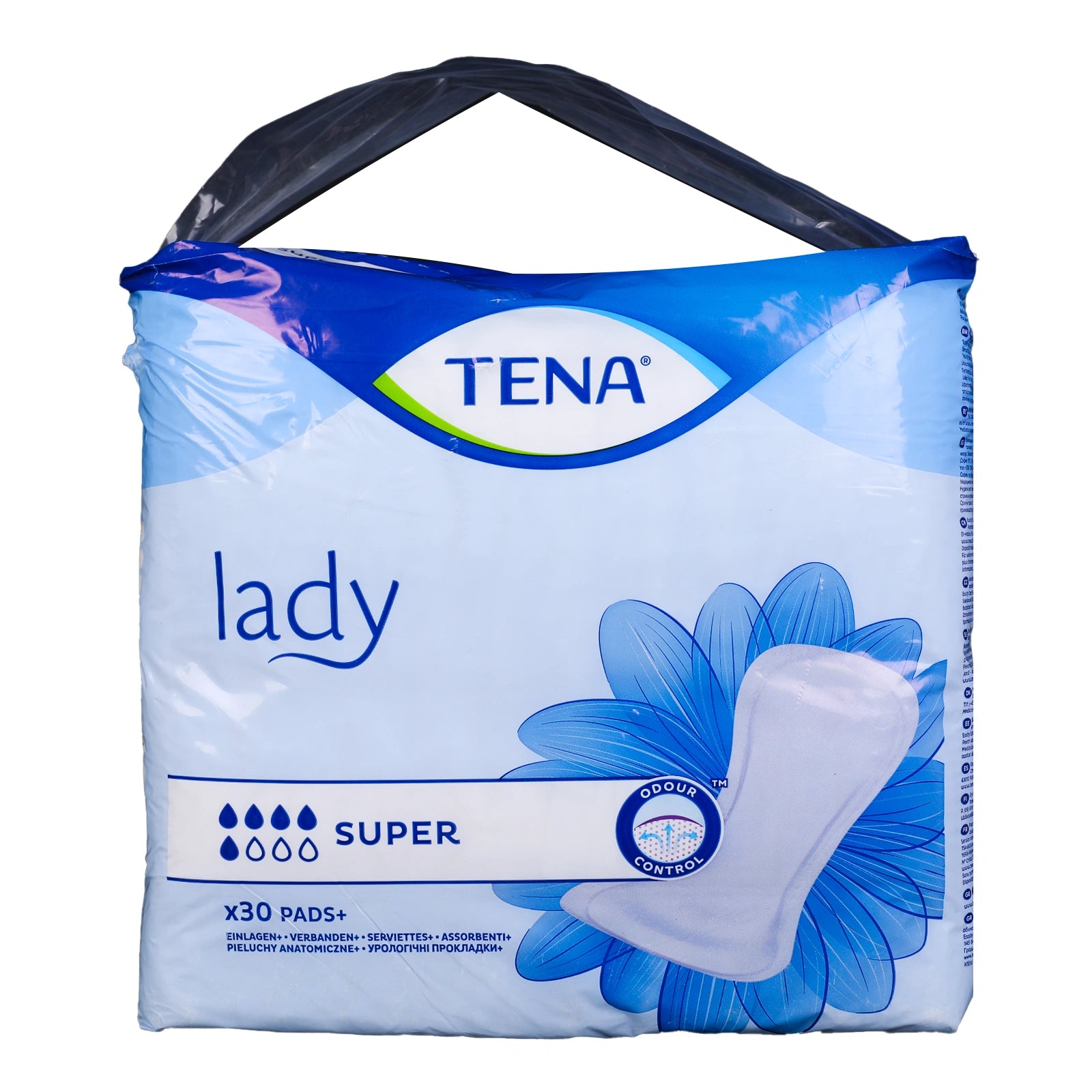 Tena Lady Super 30'S for personal care