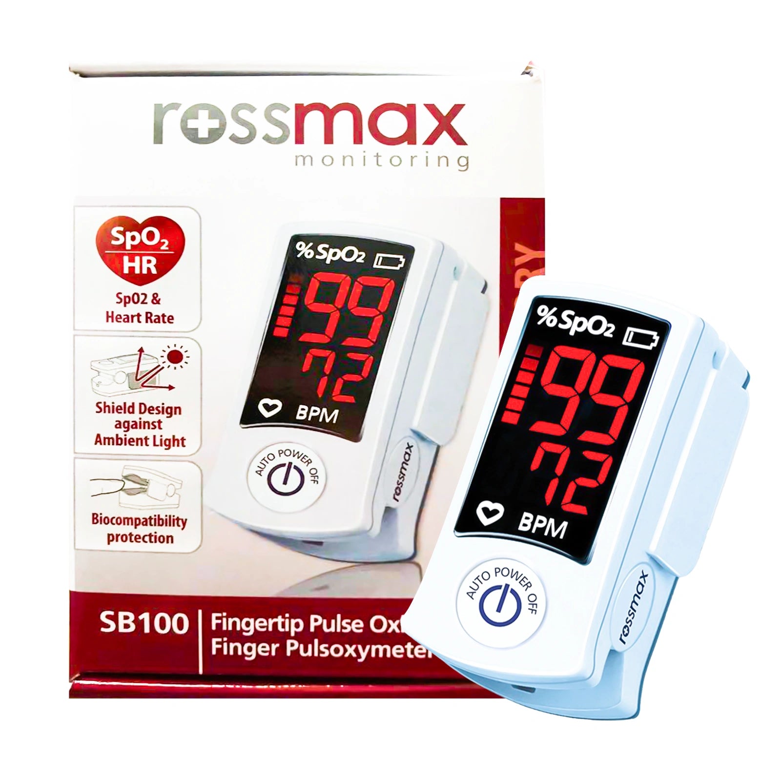 Rossmax Fingertip Oximeter Pulse