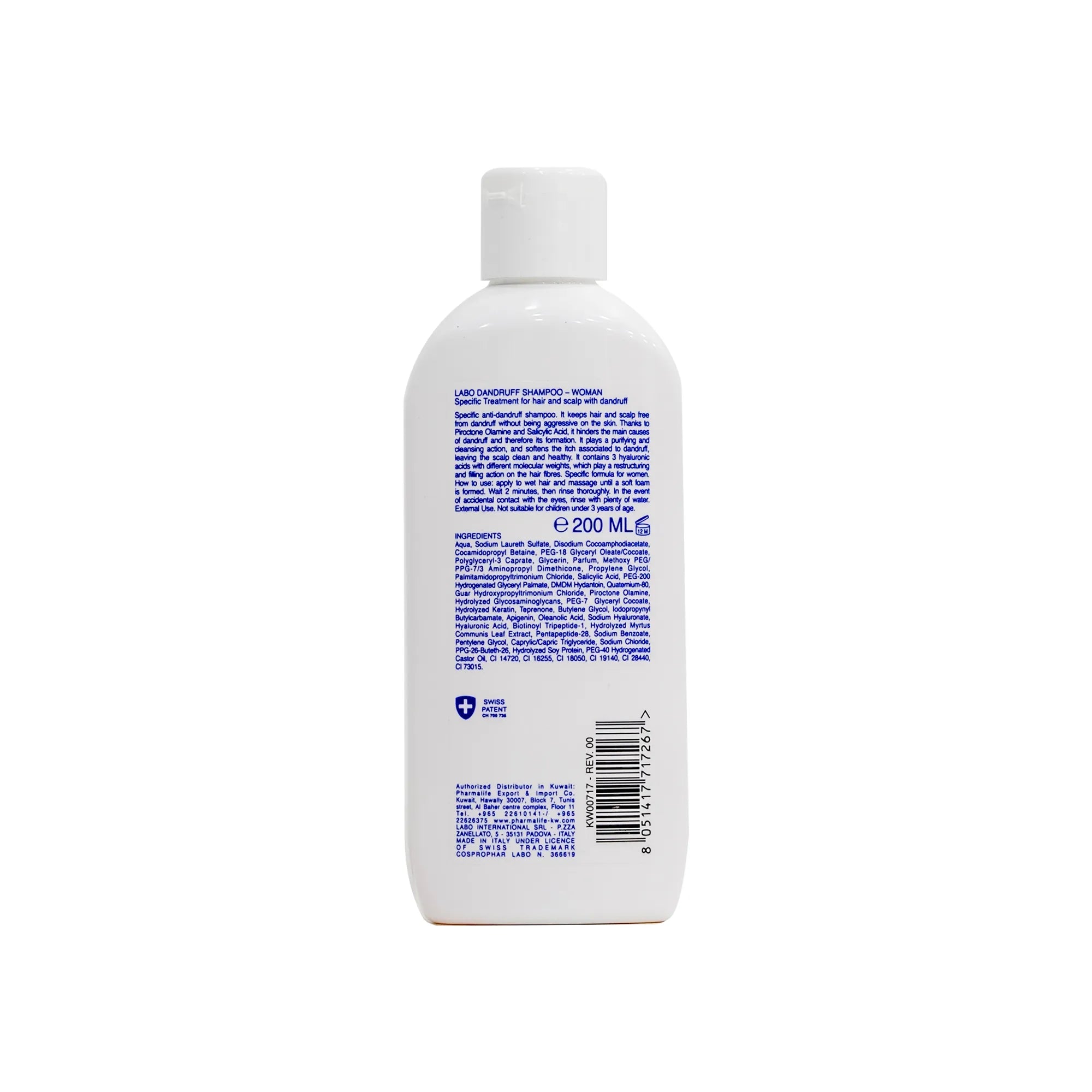 Labo Dandruff Shampoo For Woman 200 ml