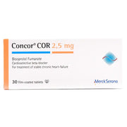 Concor 2.5Mg for blood pressure disease