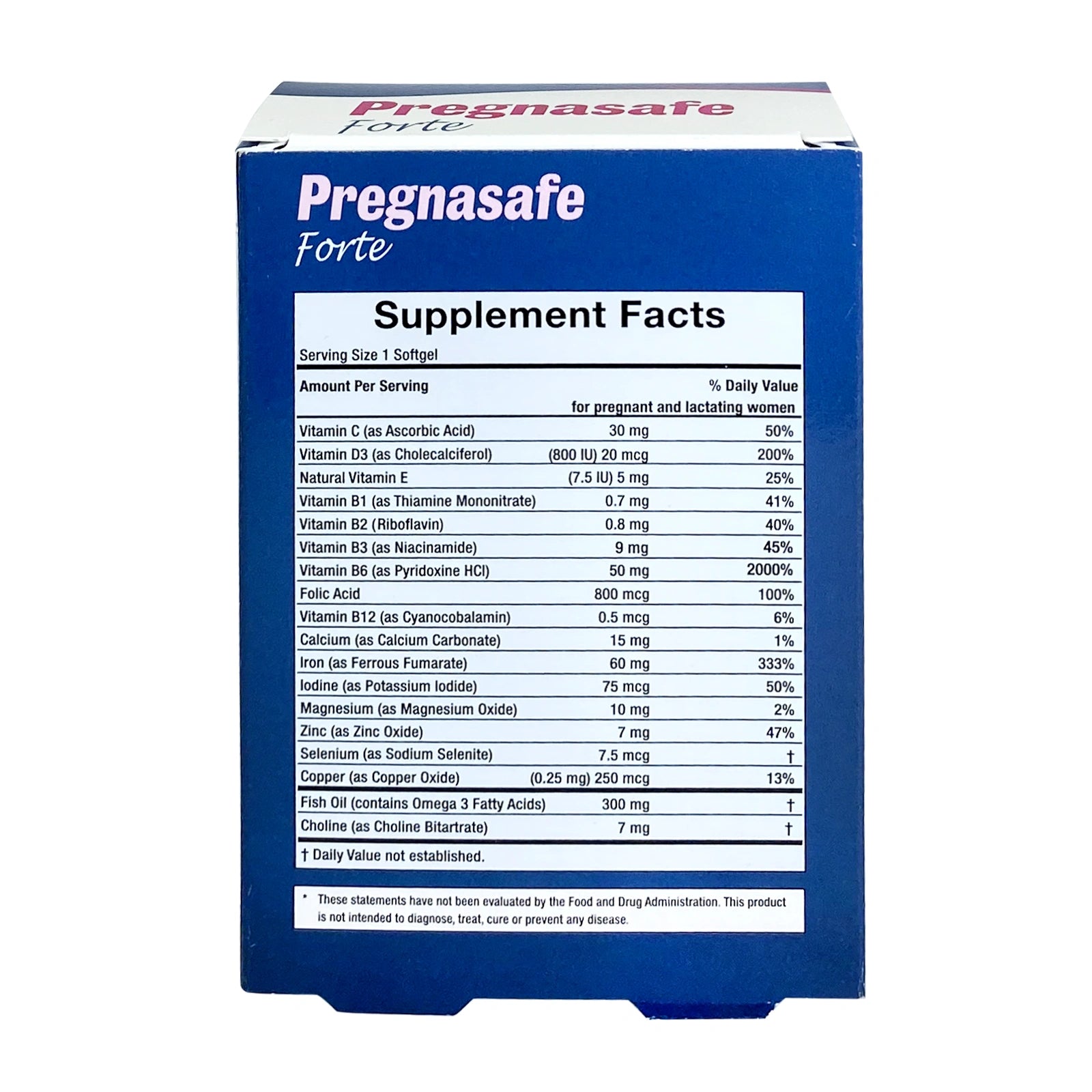 Pure H. Pregnasafe Forte Cap. 30's for healthy pregnancy