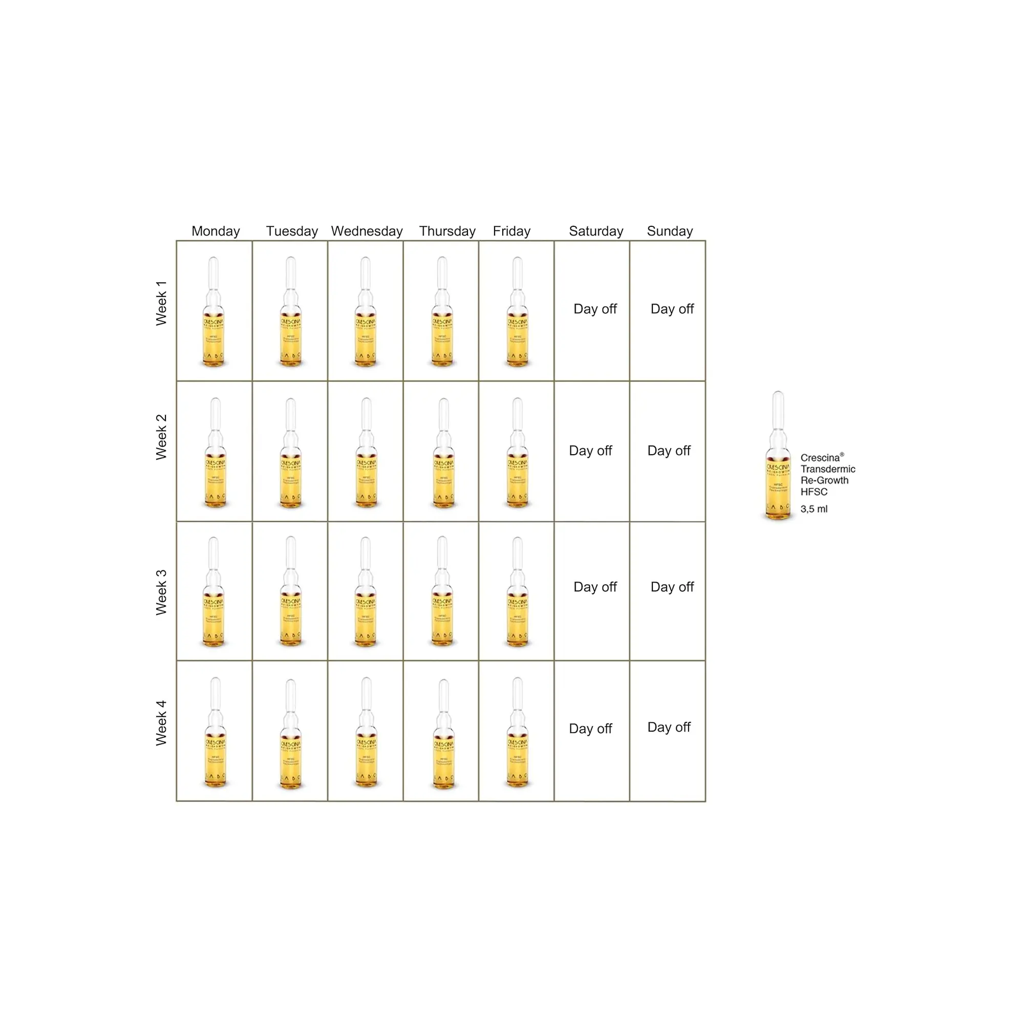 Crescina HFSC Transdermic 500 Woman 20 Vials