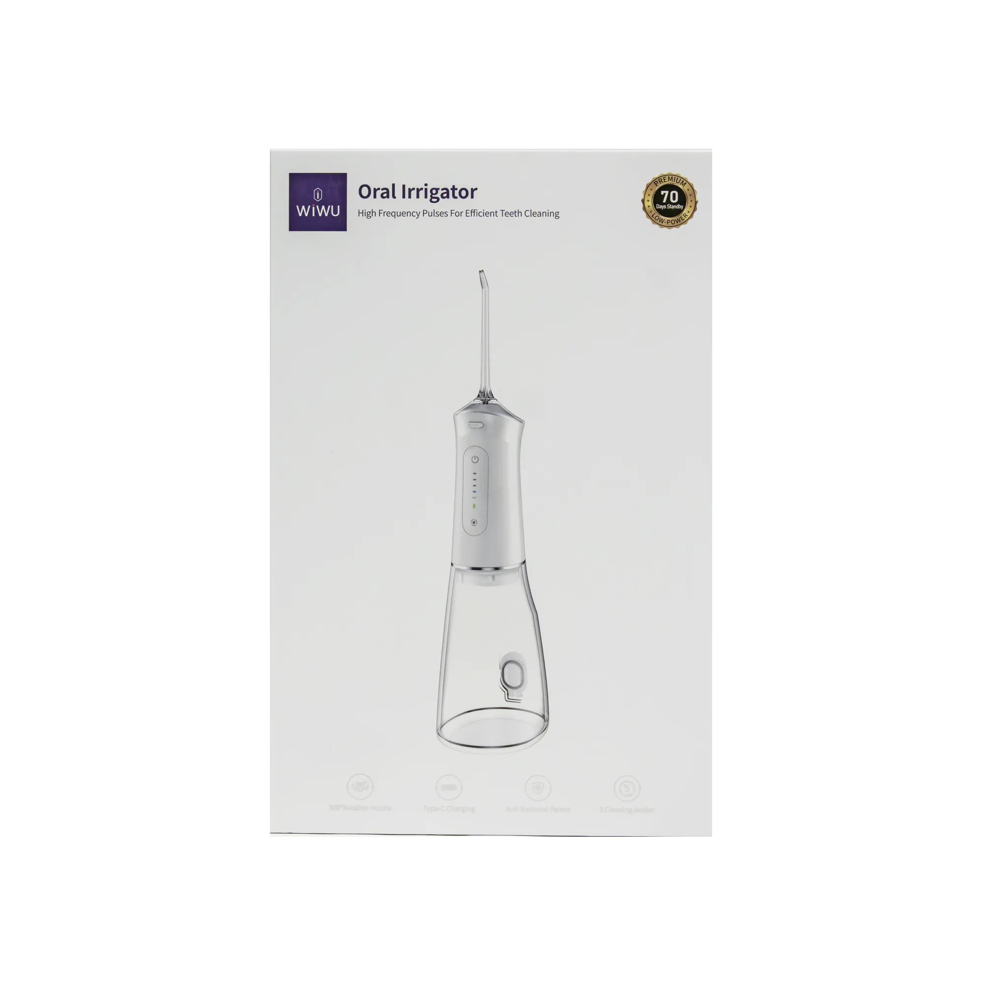 Wiwu Oral Water Flosser - White