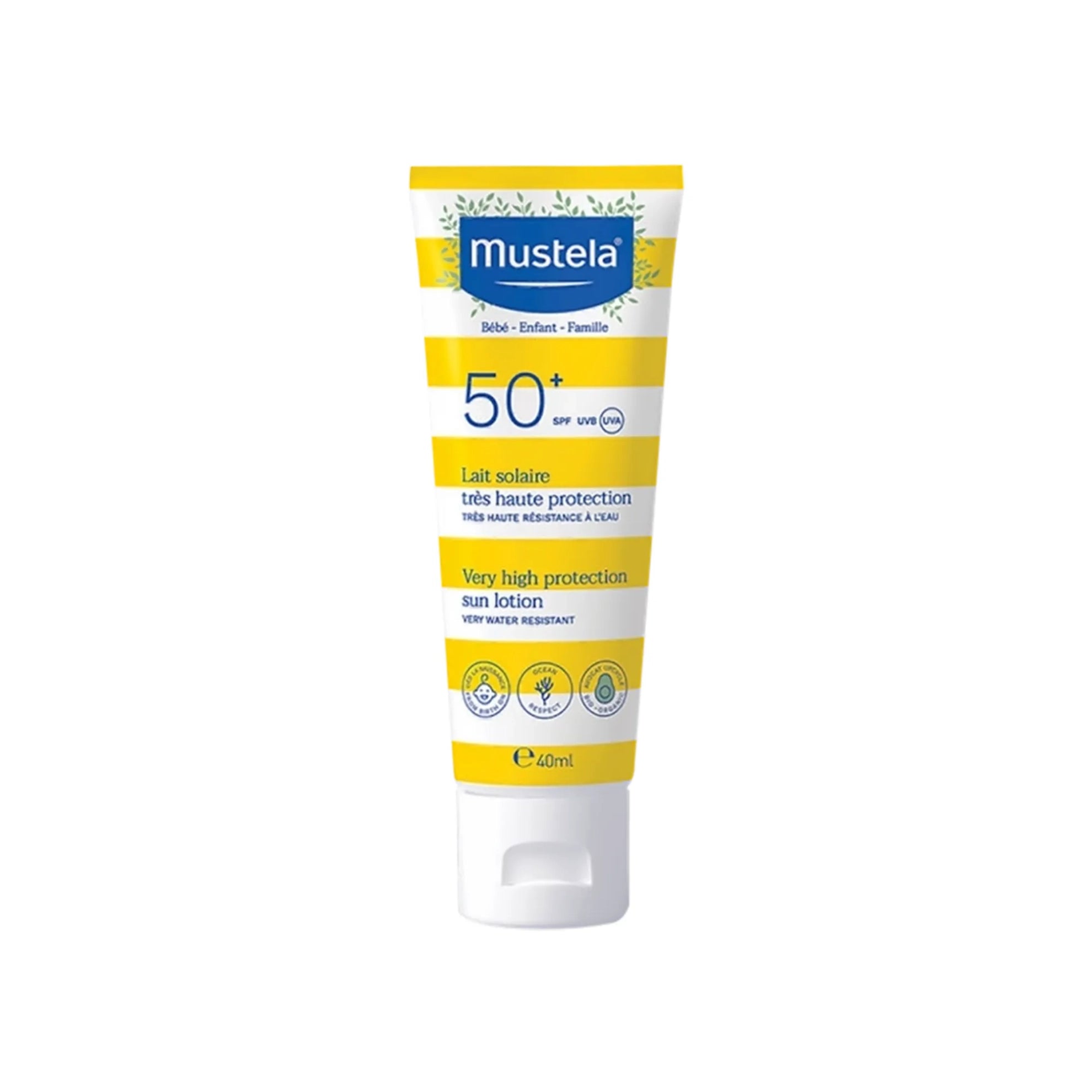 Mustela Very High Protection SPF 50+ Sun Lotion 40 ml