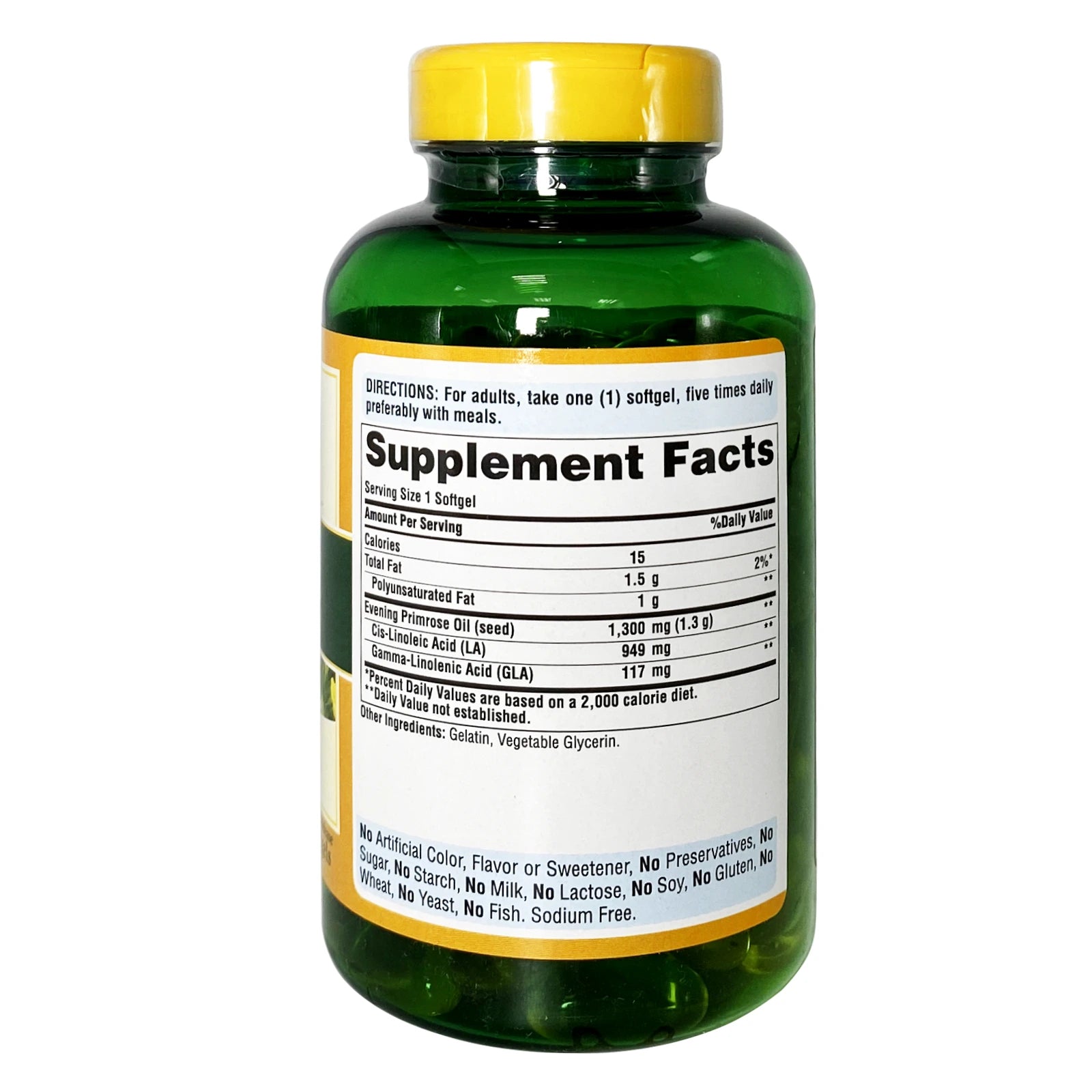 Puritan’s Pride E.P.O.1300Mg S.Gel 120's