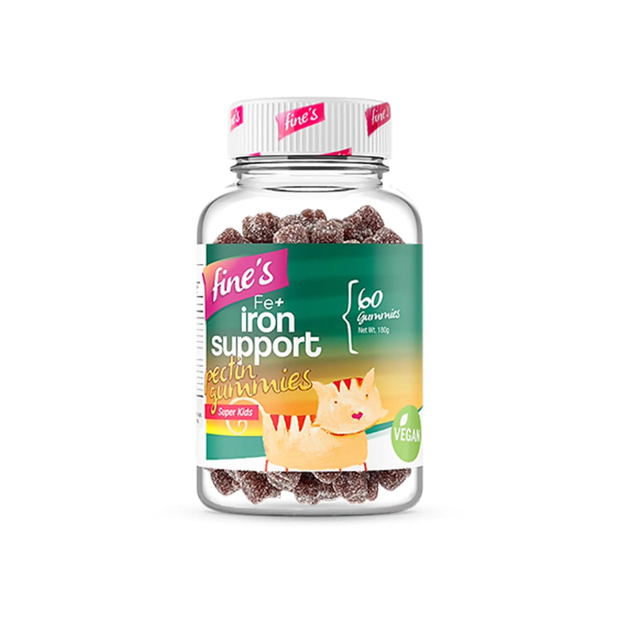 Fine's Iron Support + Fe 60 Gummies – Alsultan Pharmacy