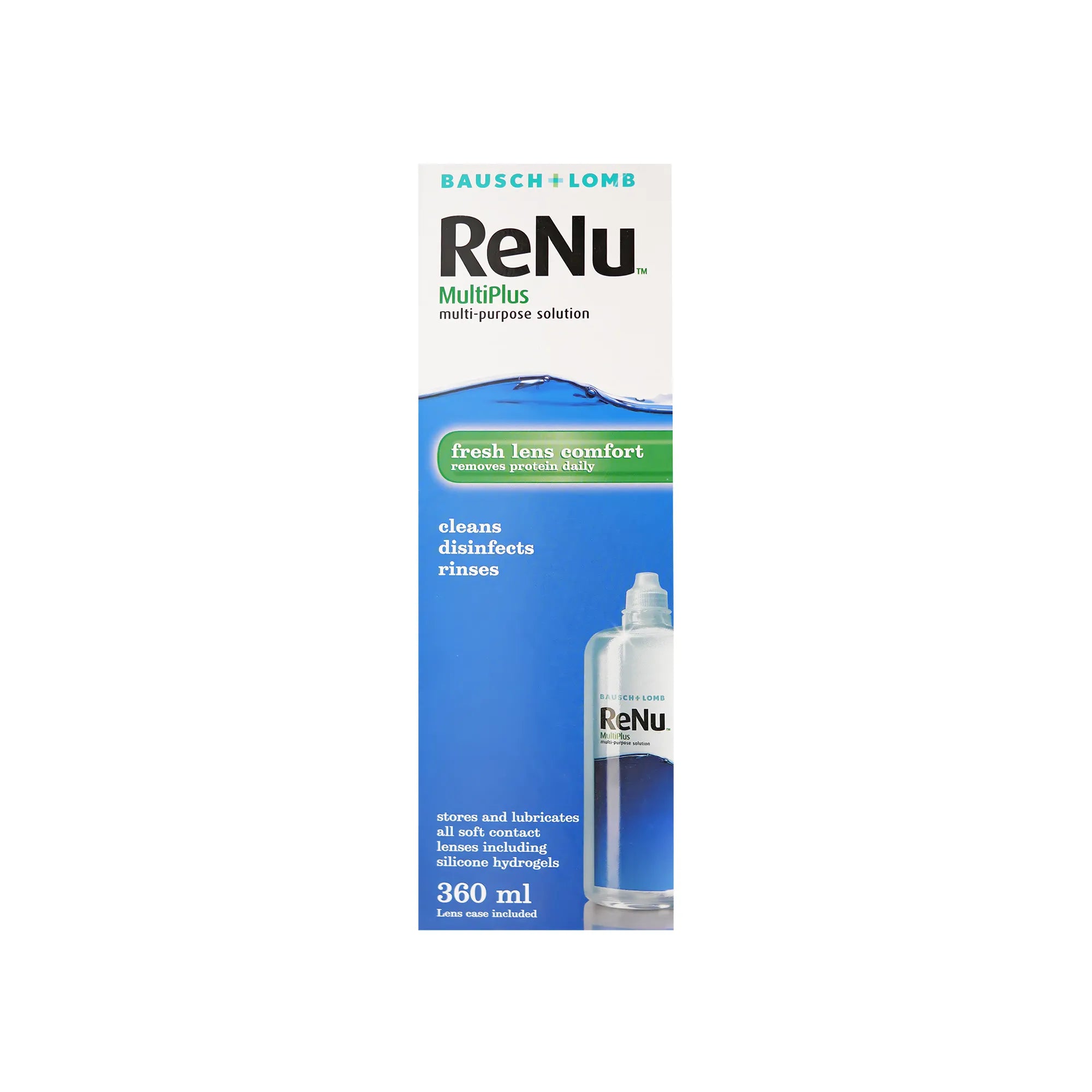 B&L Renu Multiplus Lens Solution 360 ml