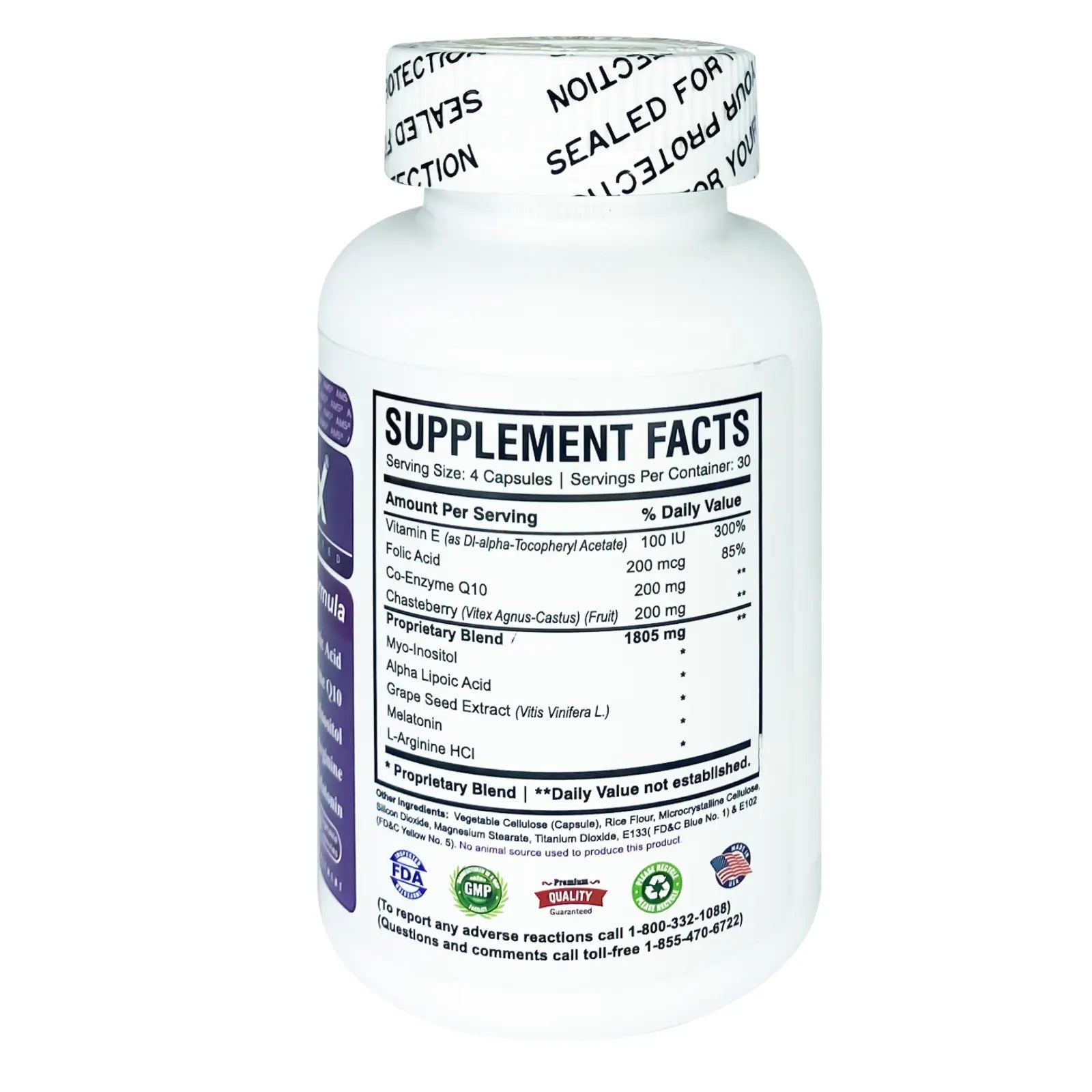 AMS Ova-Max Caps 120'S To Increase Women's Fertility