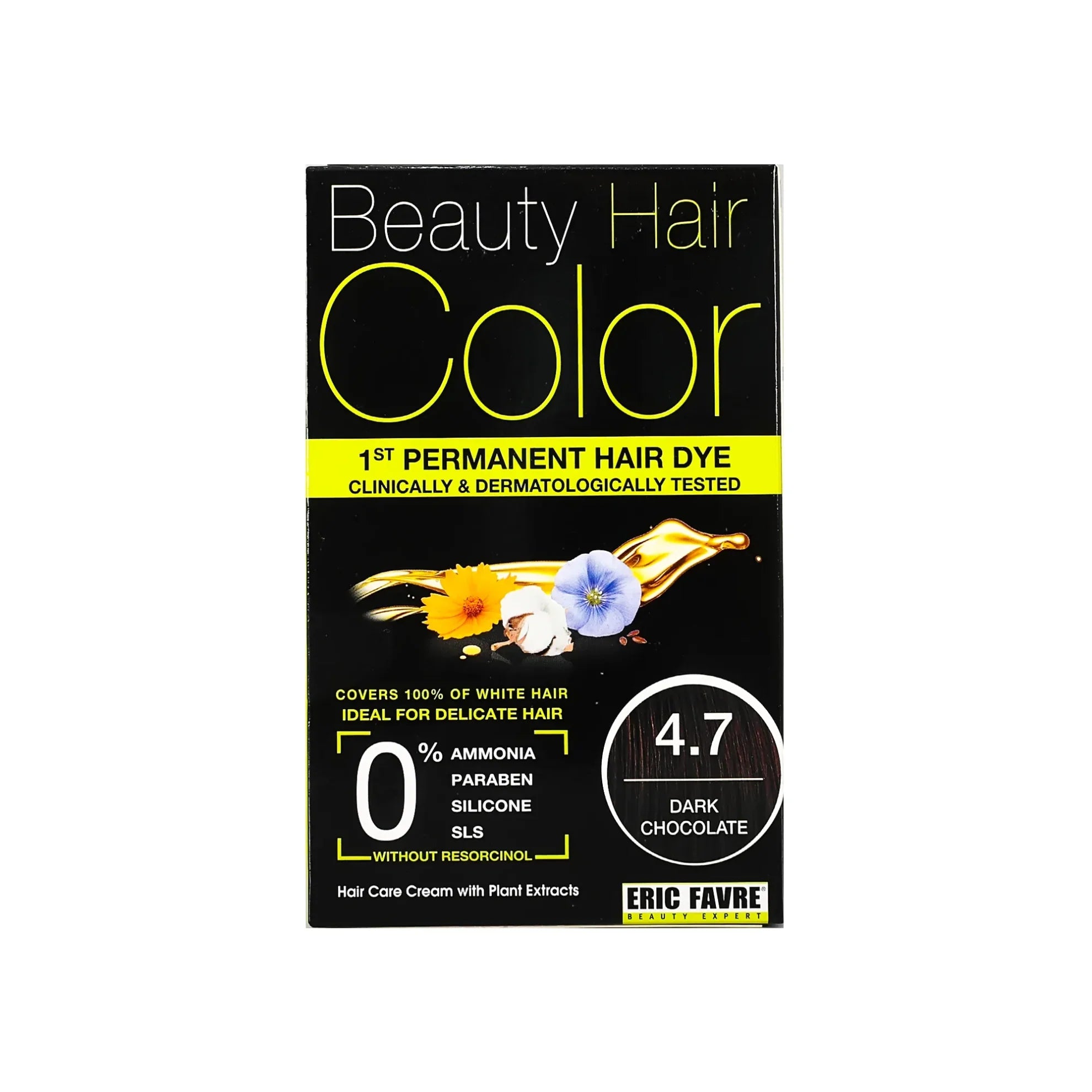 ايريك فافر صبغة بيوتي للشعر 4.7 دارك شيكولات