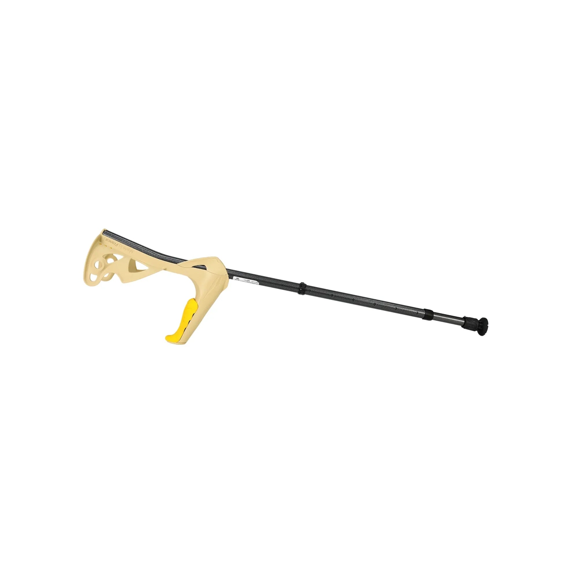 FDI Premium Elbow Crutch Beige With Yellow Grip OP 01/06 1 Pc