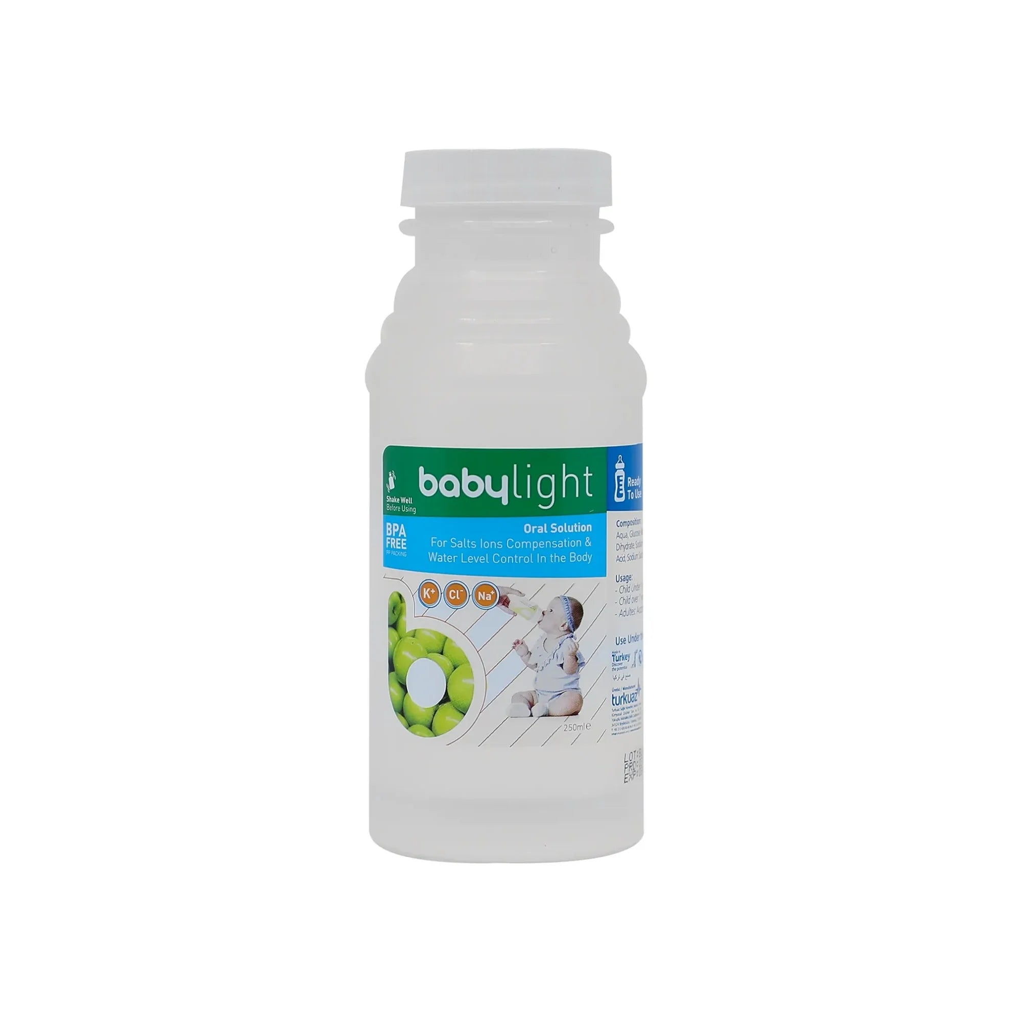 Konicare Babylight Oral Solution Apple Flvr 250ML prevent dehydration