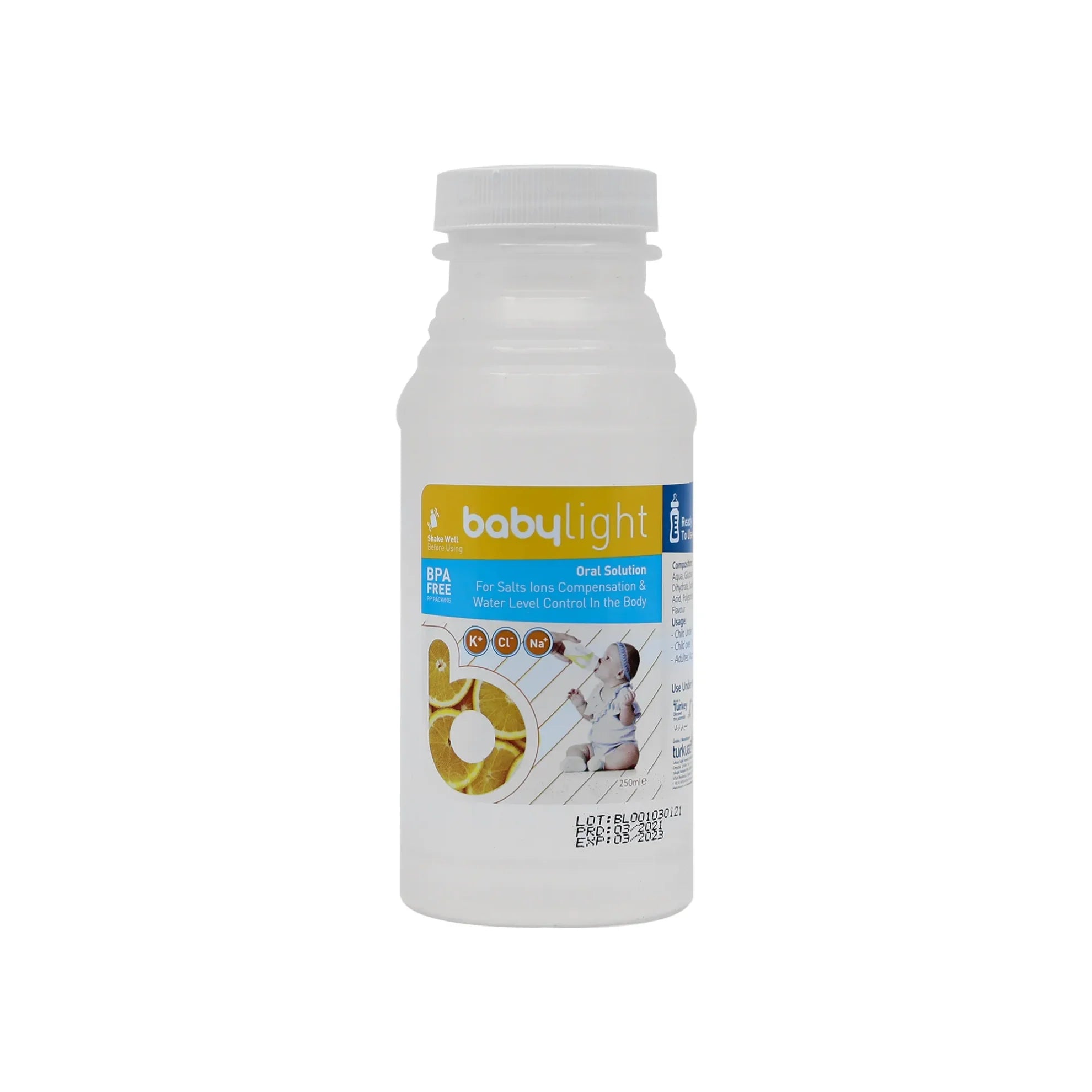 Babylight Oral Solution Orange Flavor