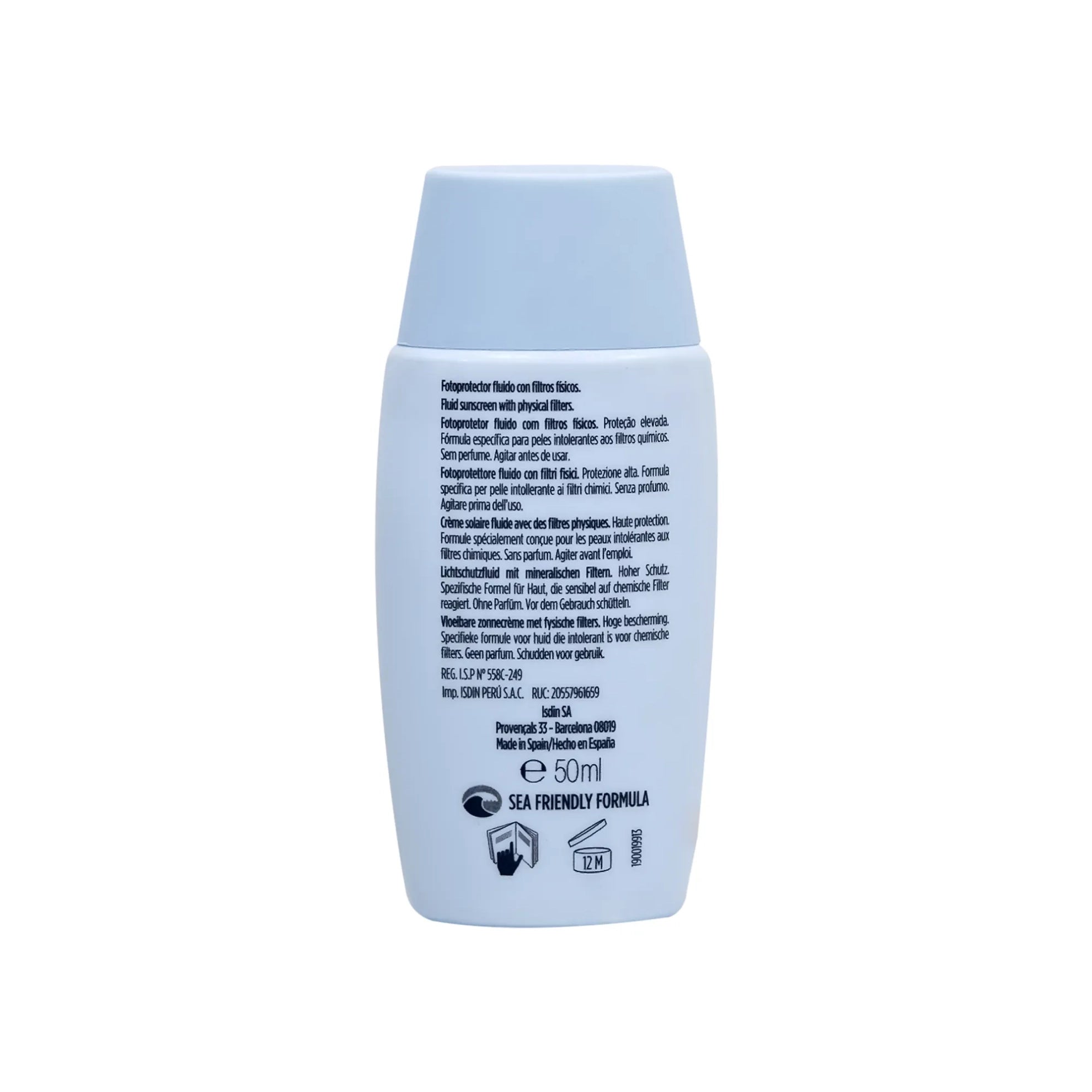 Isdin Fotoprotector SPF 50 Mineral Fusion Fluid 50 ml