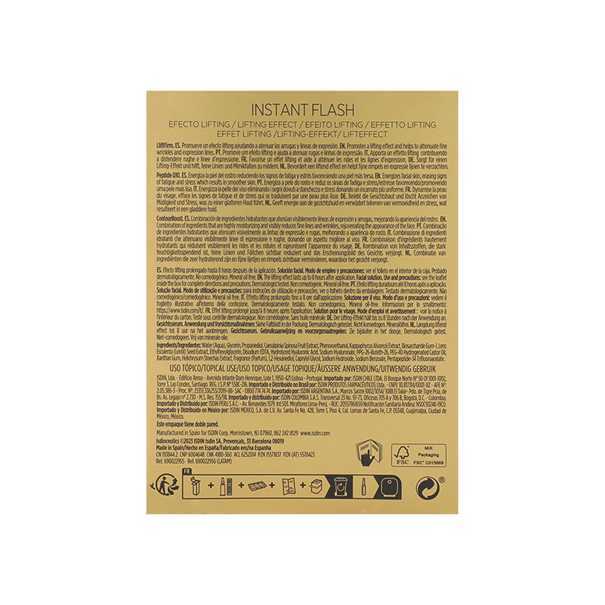 ISDIN Ceutics Instant Flash Serum 5 Amp x 2 ml