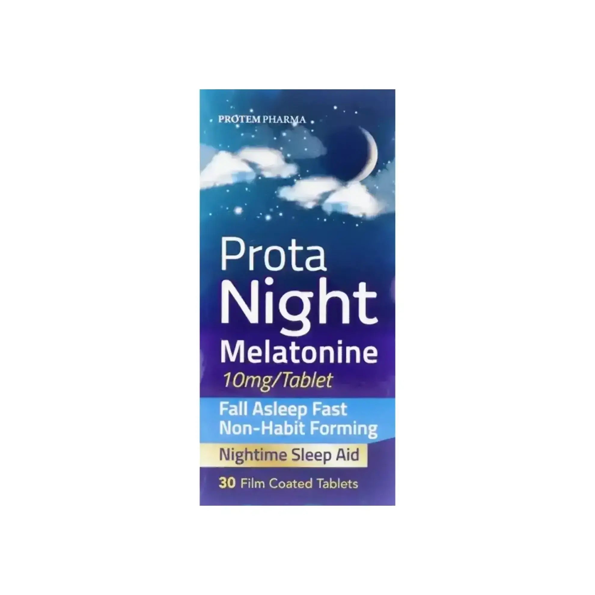 Protem Pharma Prota Night Melatonin 10mg 30 Tablets