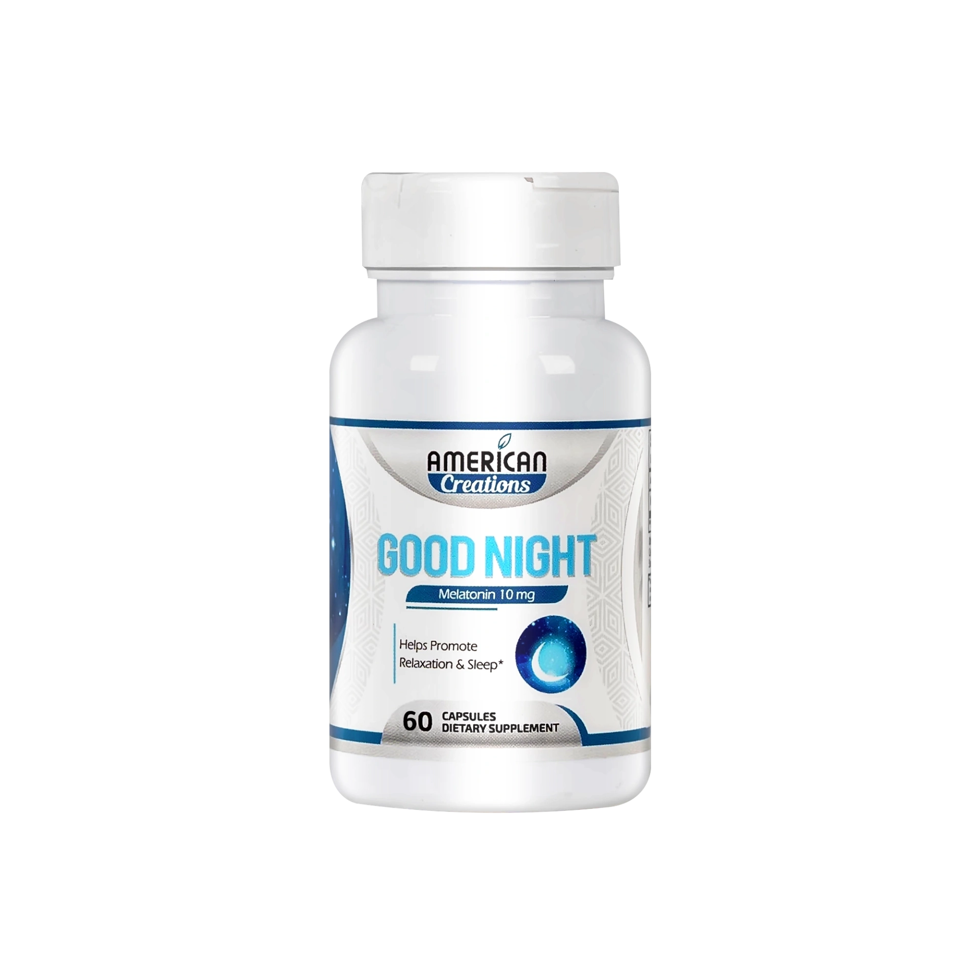 American Creations Good Night Melatonin 10 mg 60 Caps