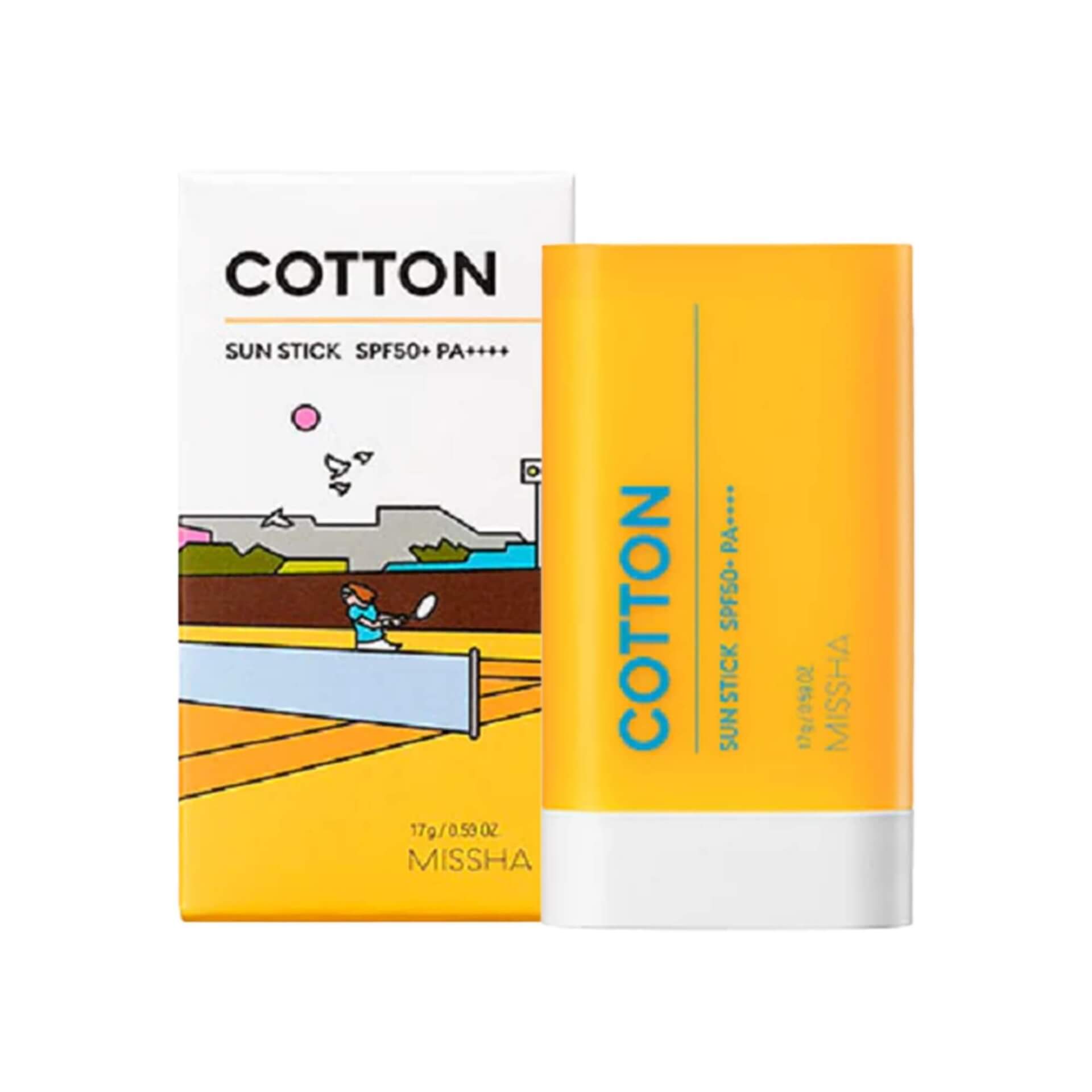 Missha Cotton Sun Stick Spf50+/Pa++++ 21 Gm