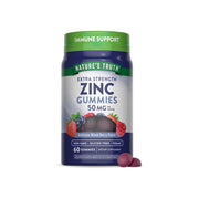 Nature's Truth Extra Strength Zinc 50 mg Mixed Berry Flavor 60 Vegan Gummies