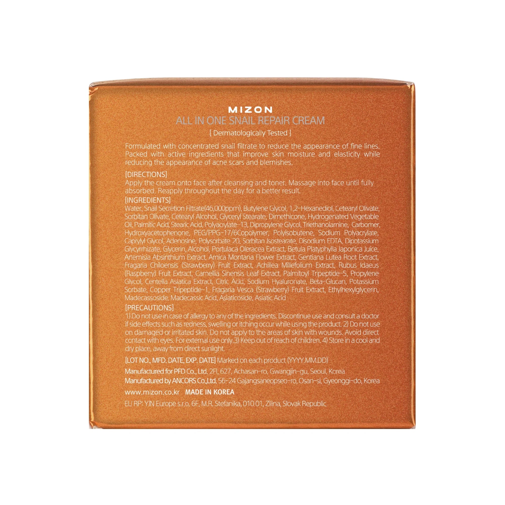 All In One Snail Repair Cream 75ml
