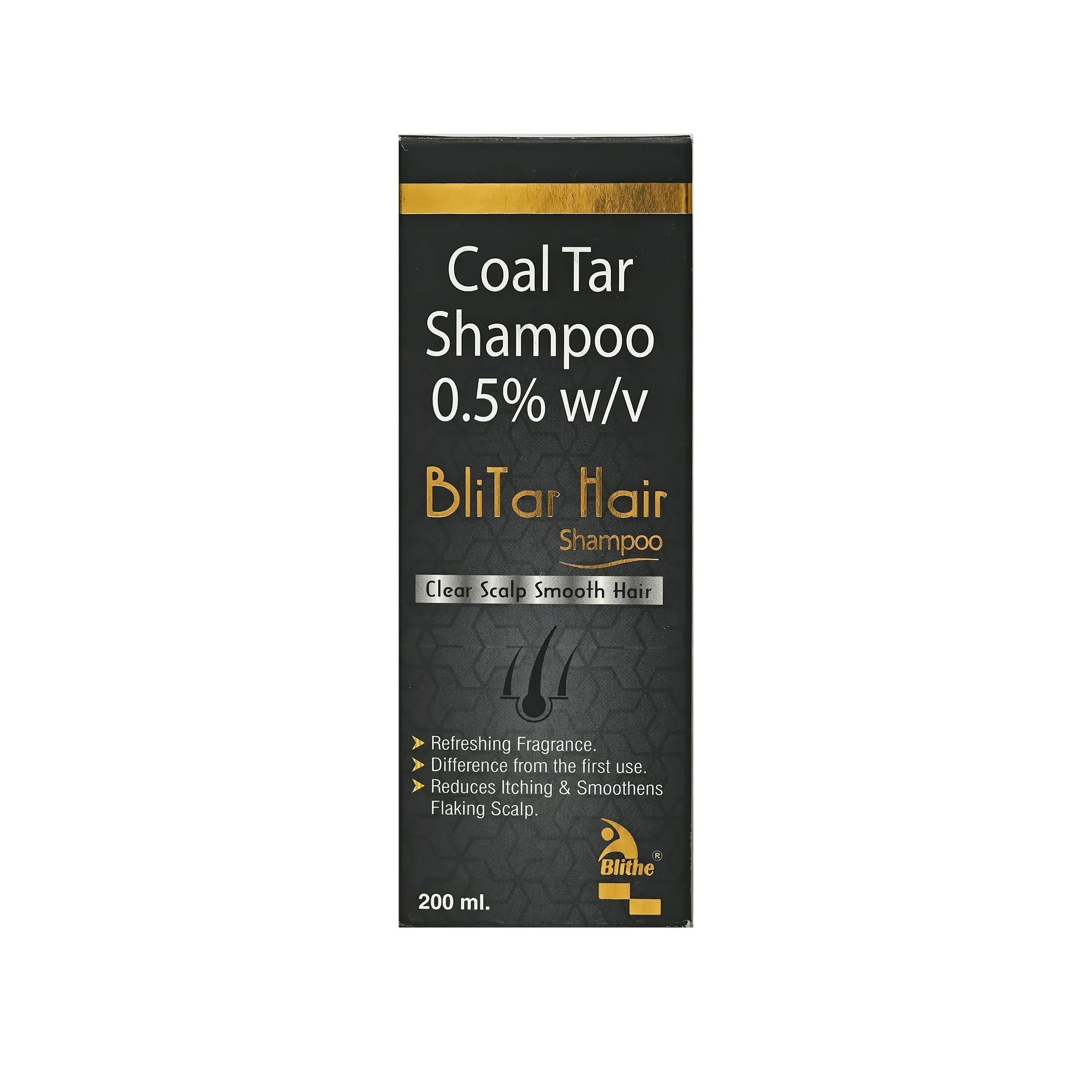 Coal Tar Blitar Hair Shampoo 200ml