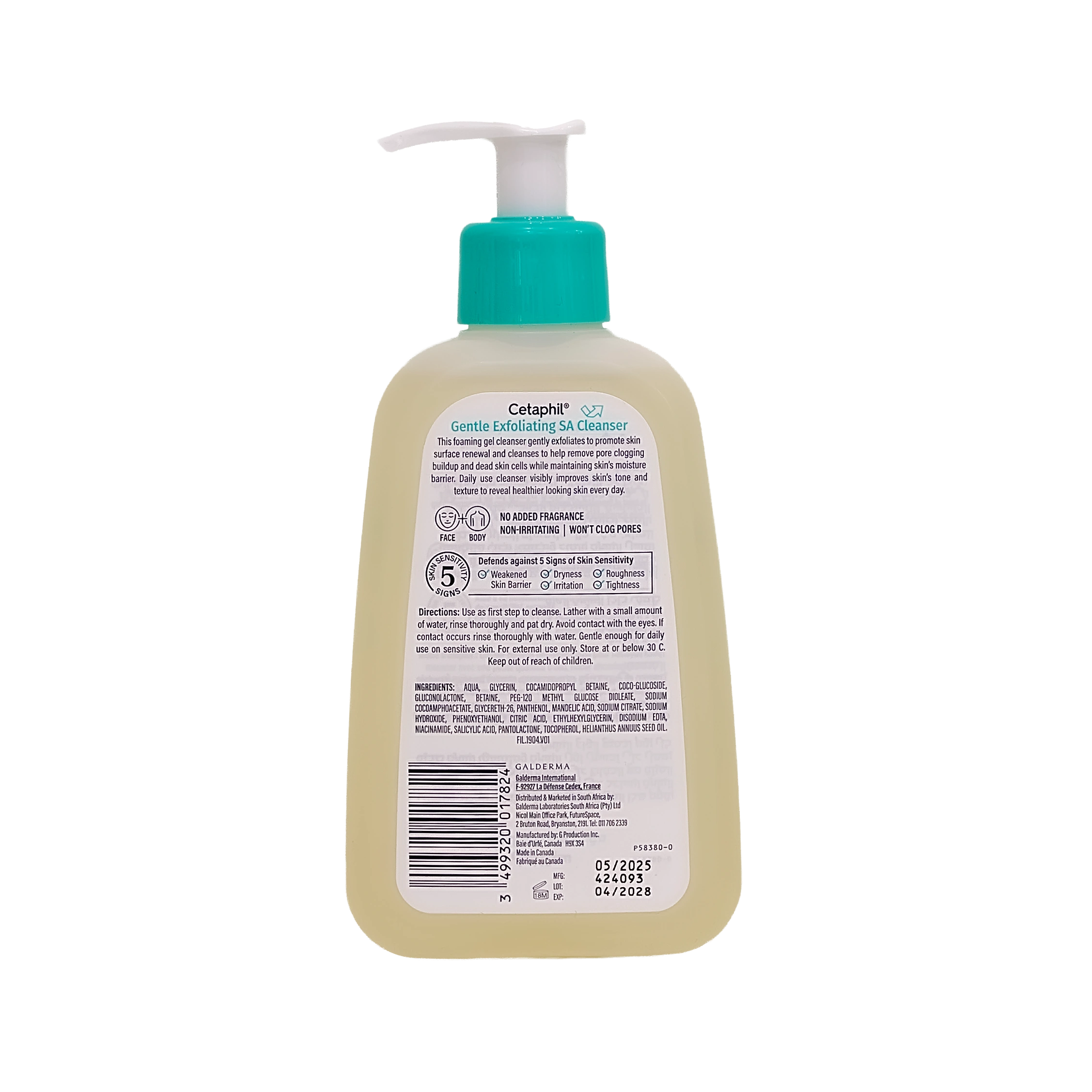 Cetaphil Gentle Exfoliating SA Cleanser