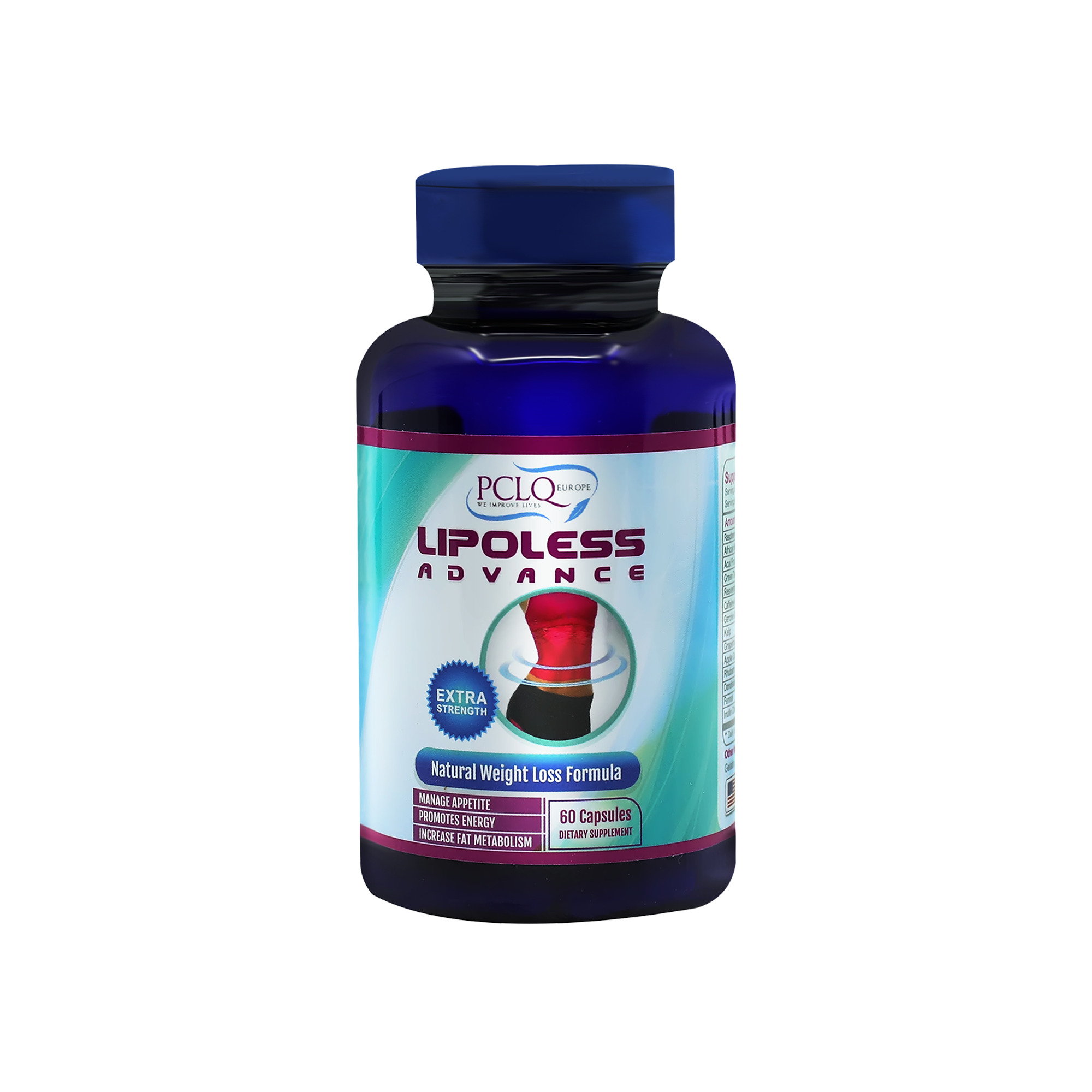 PCLQ Lipoless Advance Capsules 60's Pharmalife