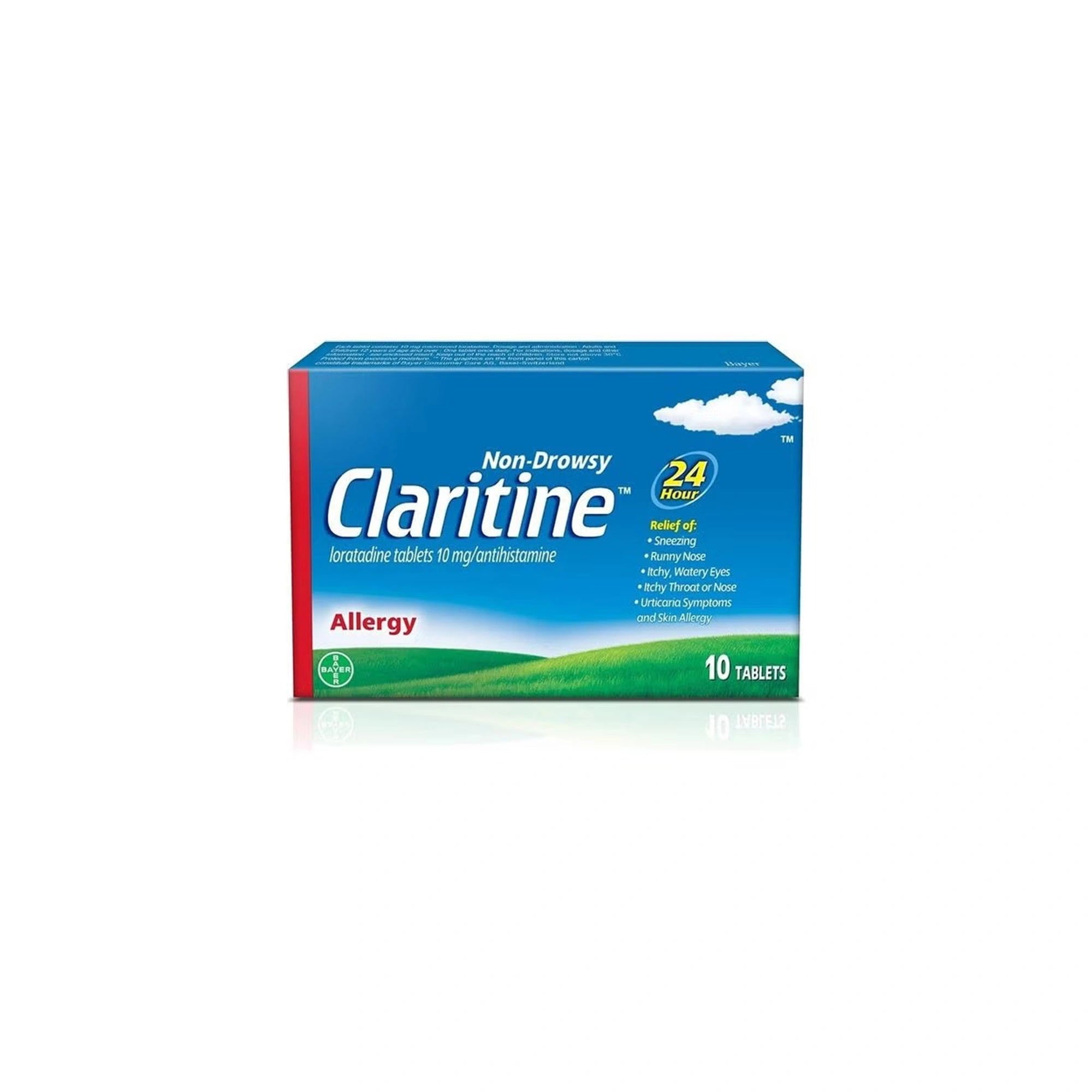 Claritine 10 Tablets as Antihistamine