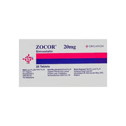 Zocor 20Mg 28 Tablets as Antihyperlipidemic